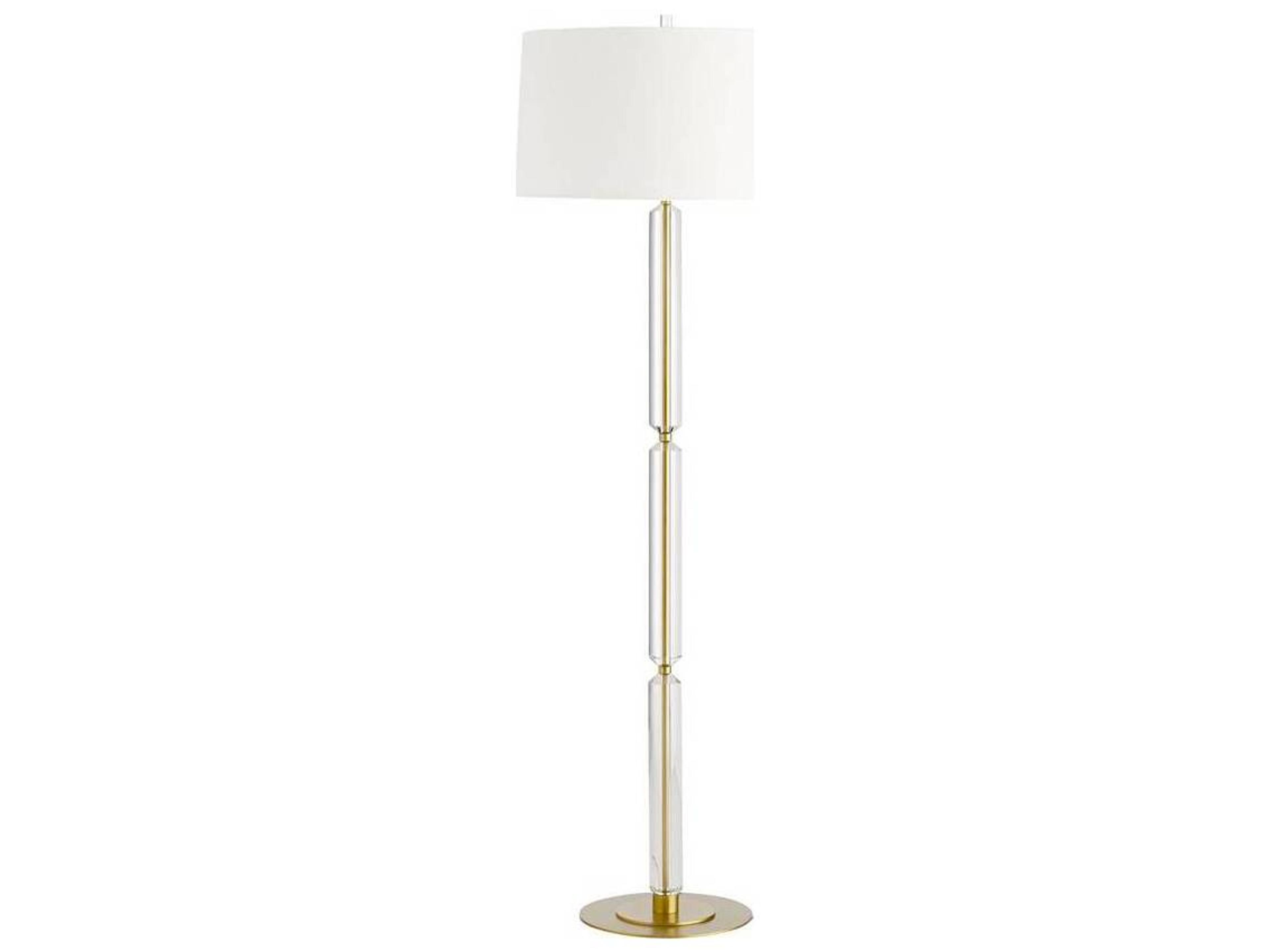 Arteriors Home Gio Clear Crystal Floor Lamp