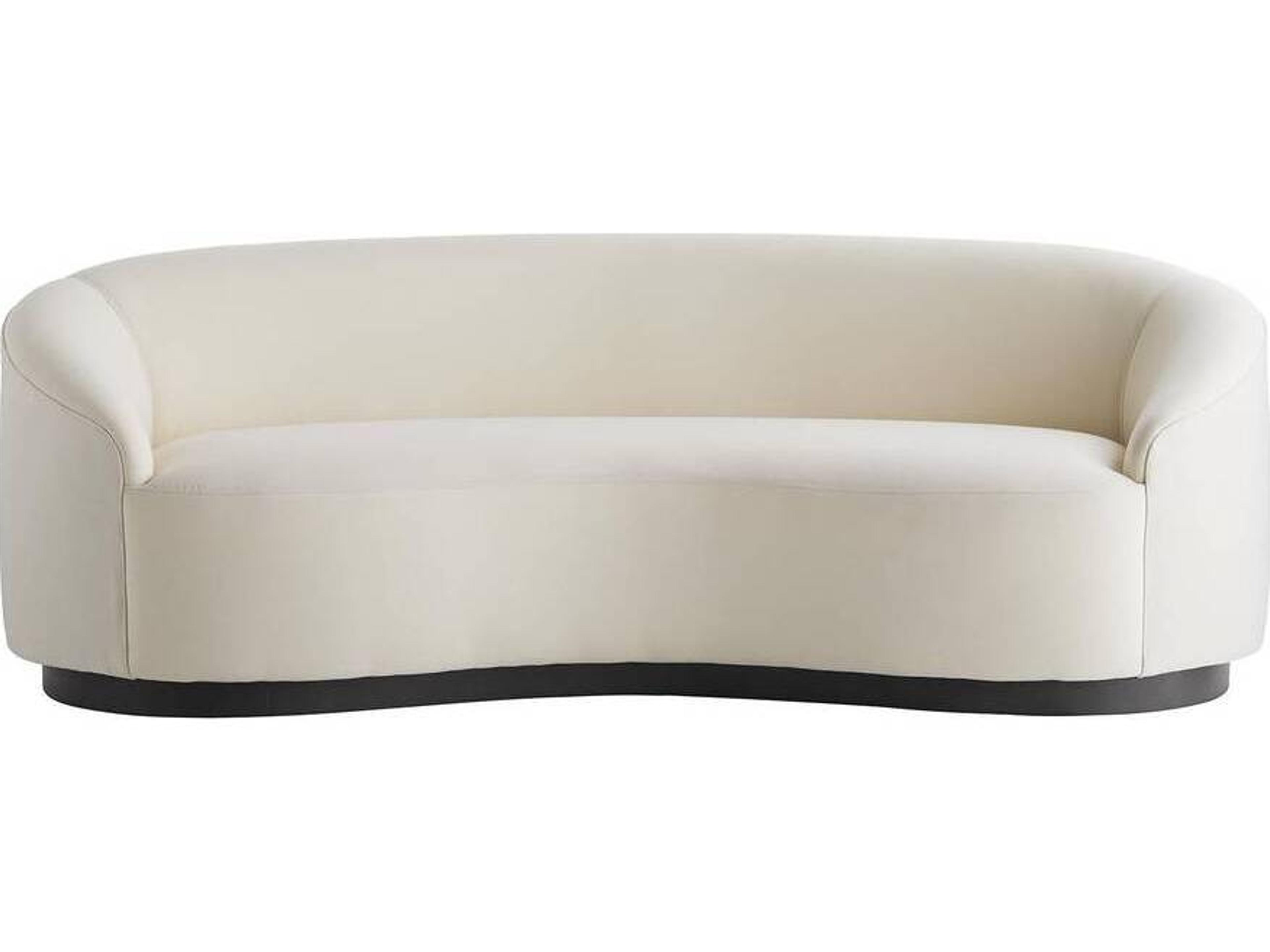 Arteriors Home Turner Muslin White Upholstered Sofa