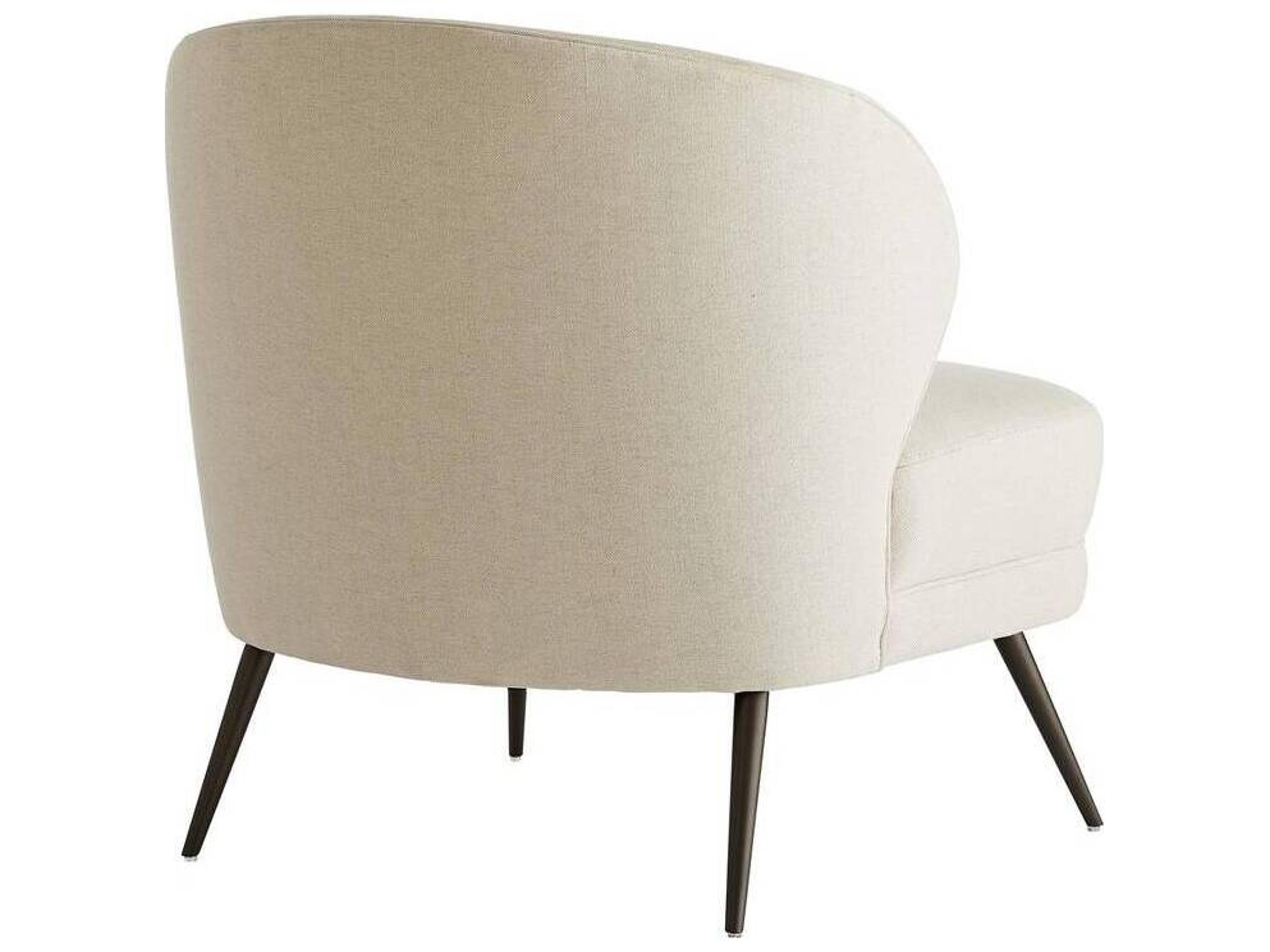 Arteriors Home Kitts White Accent Chair