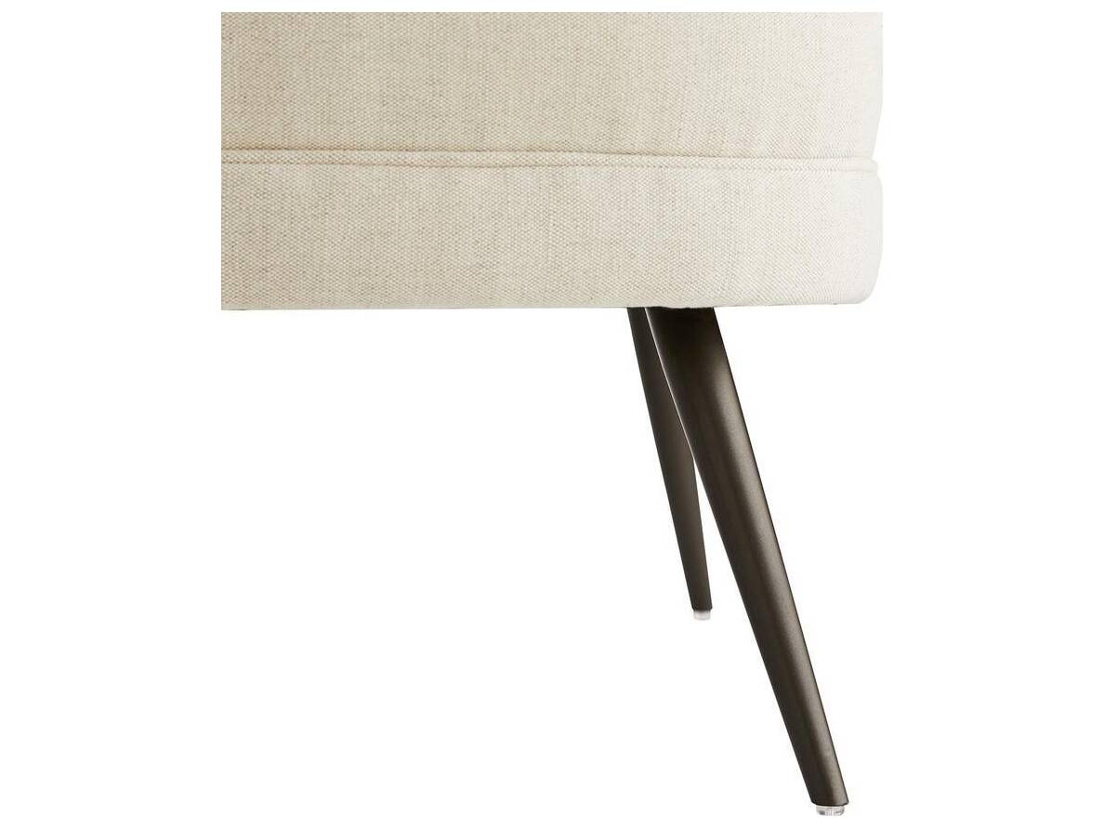 Arteriors Home Kitts White Accent Chair