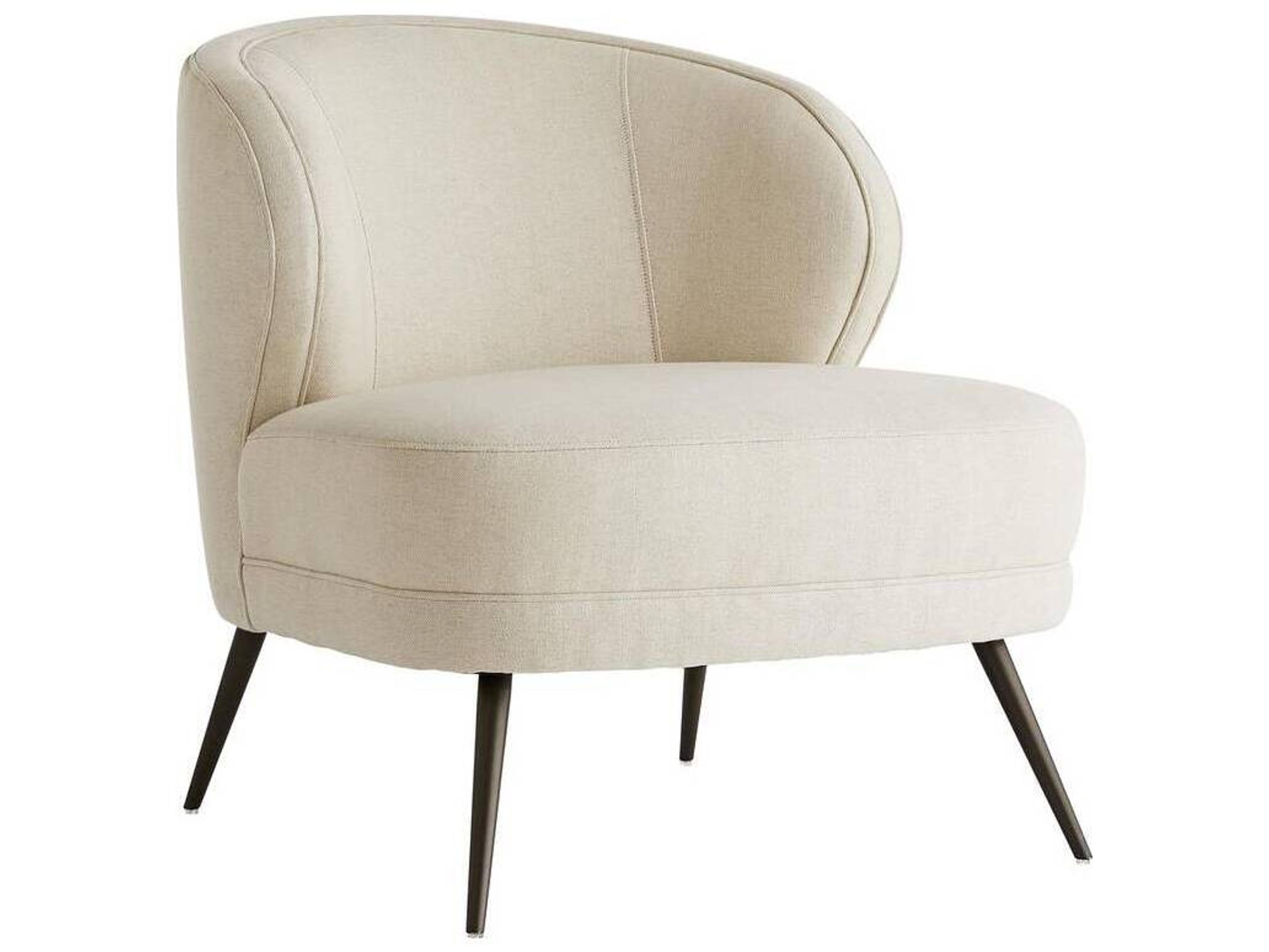 Arteriors Home Kitts White Accent Chair