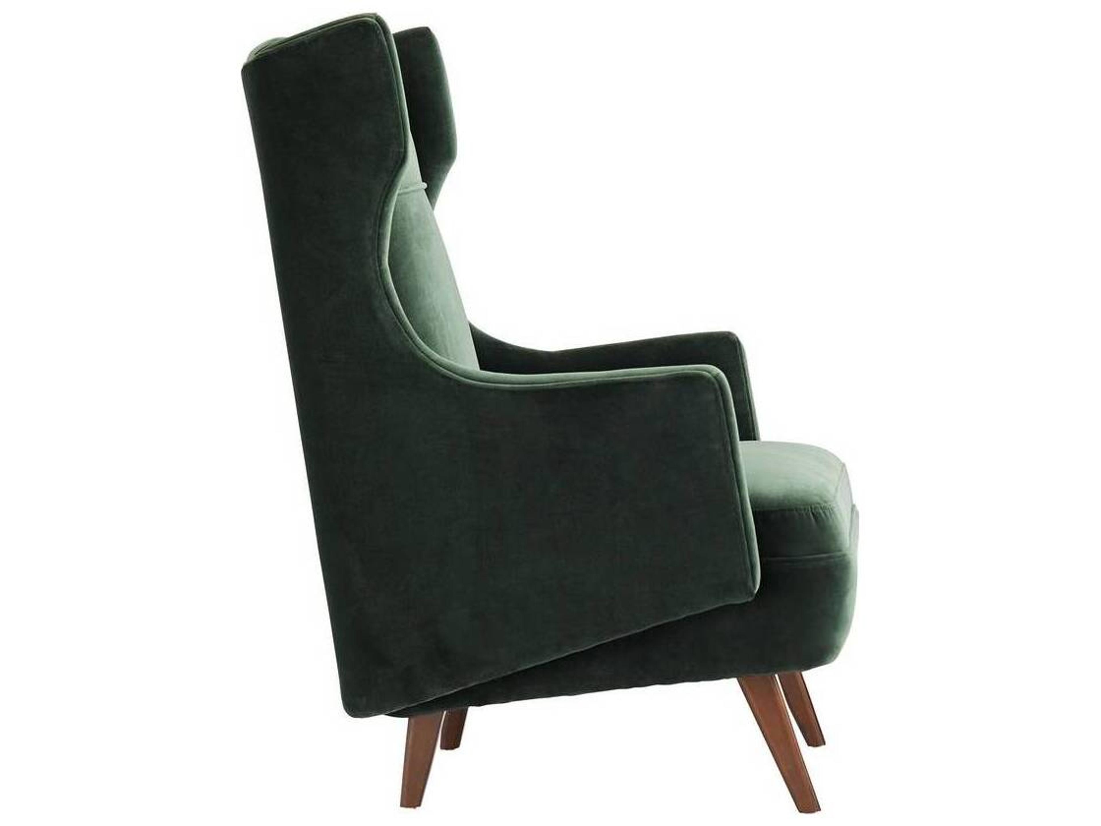 Arteriors Home Budelli Green Velvet Accent Chair