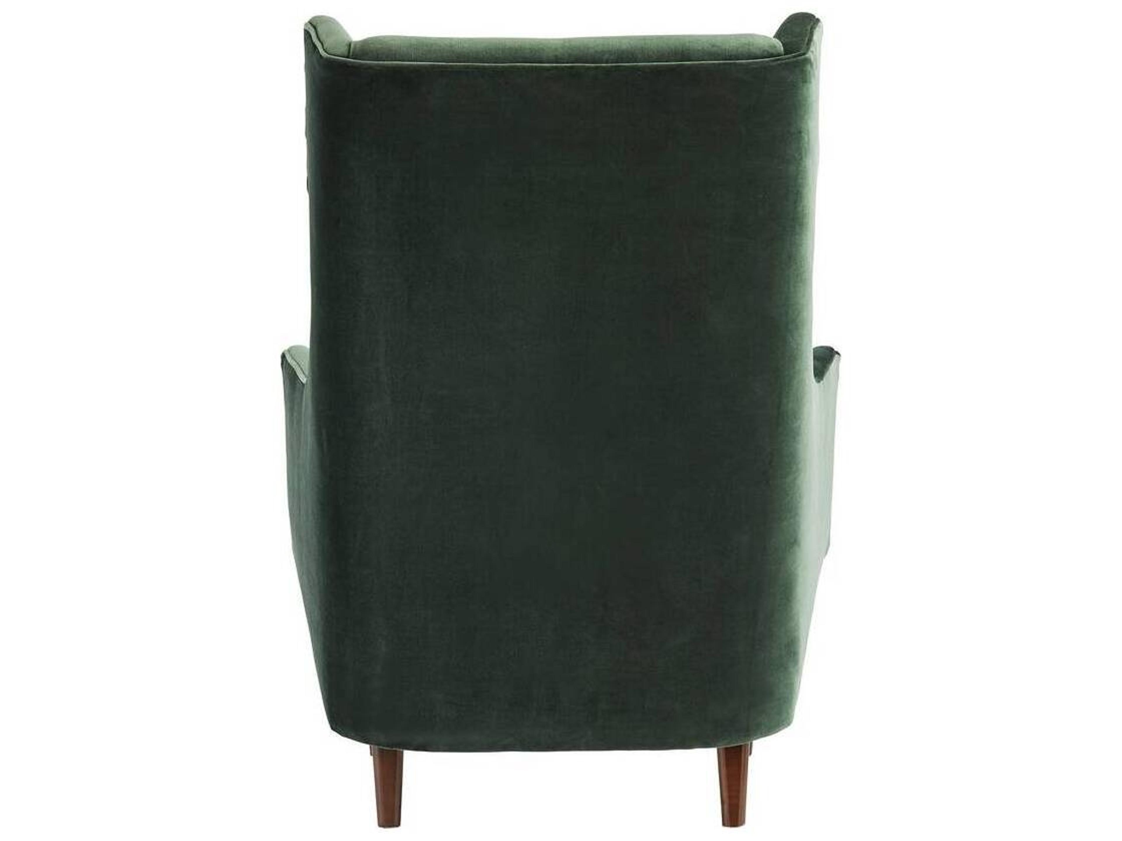 Arteriors Home Budelli Green Velvet Accent Chair