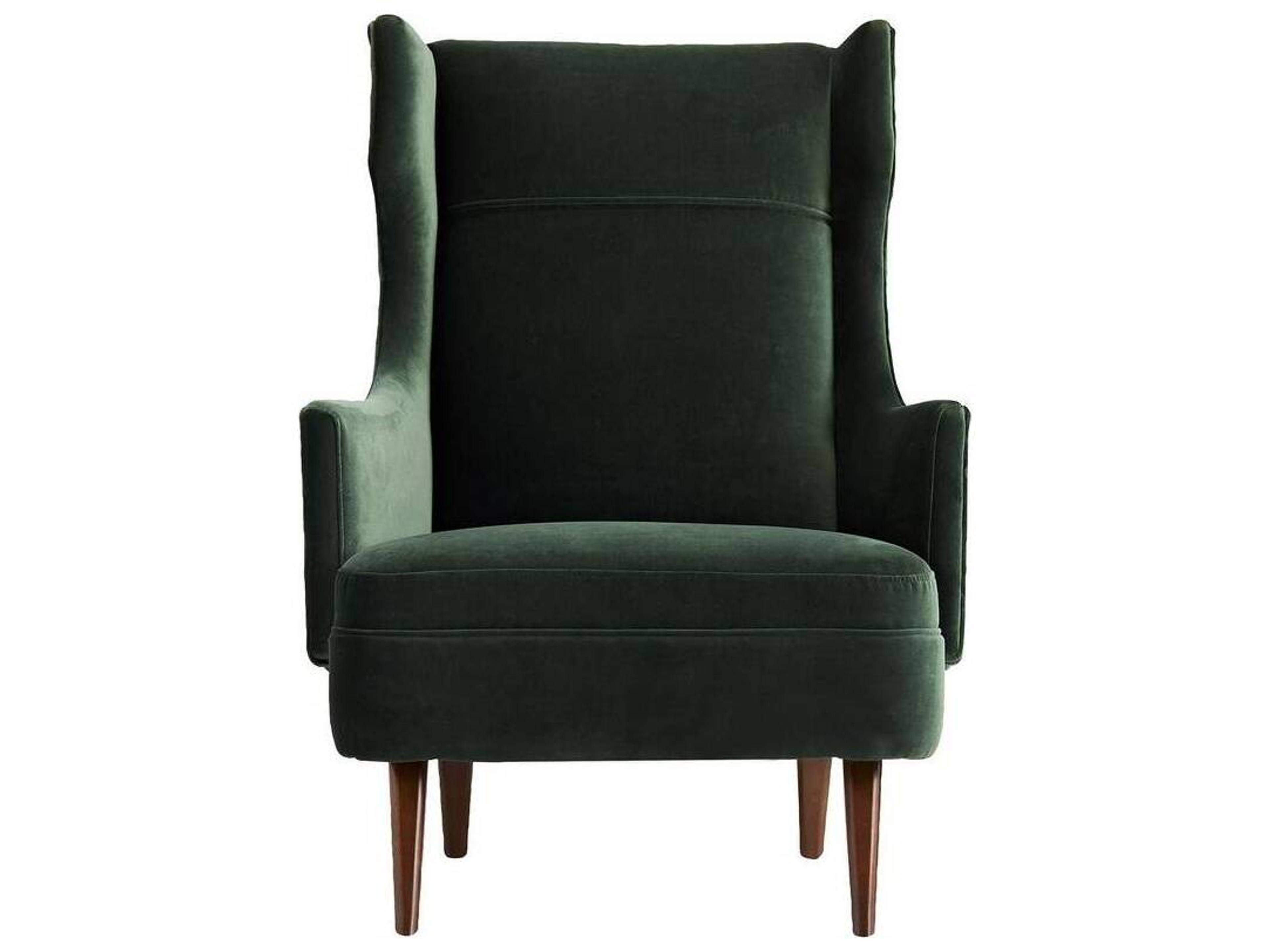 Arteriors Home Budelli Green Velvet Accent Chair