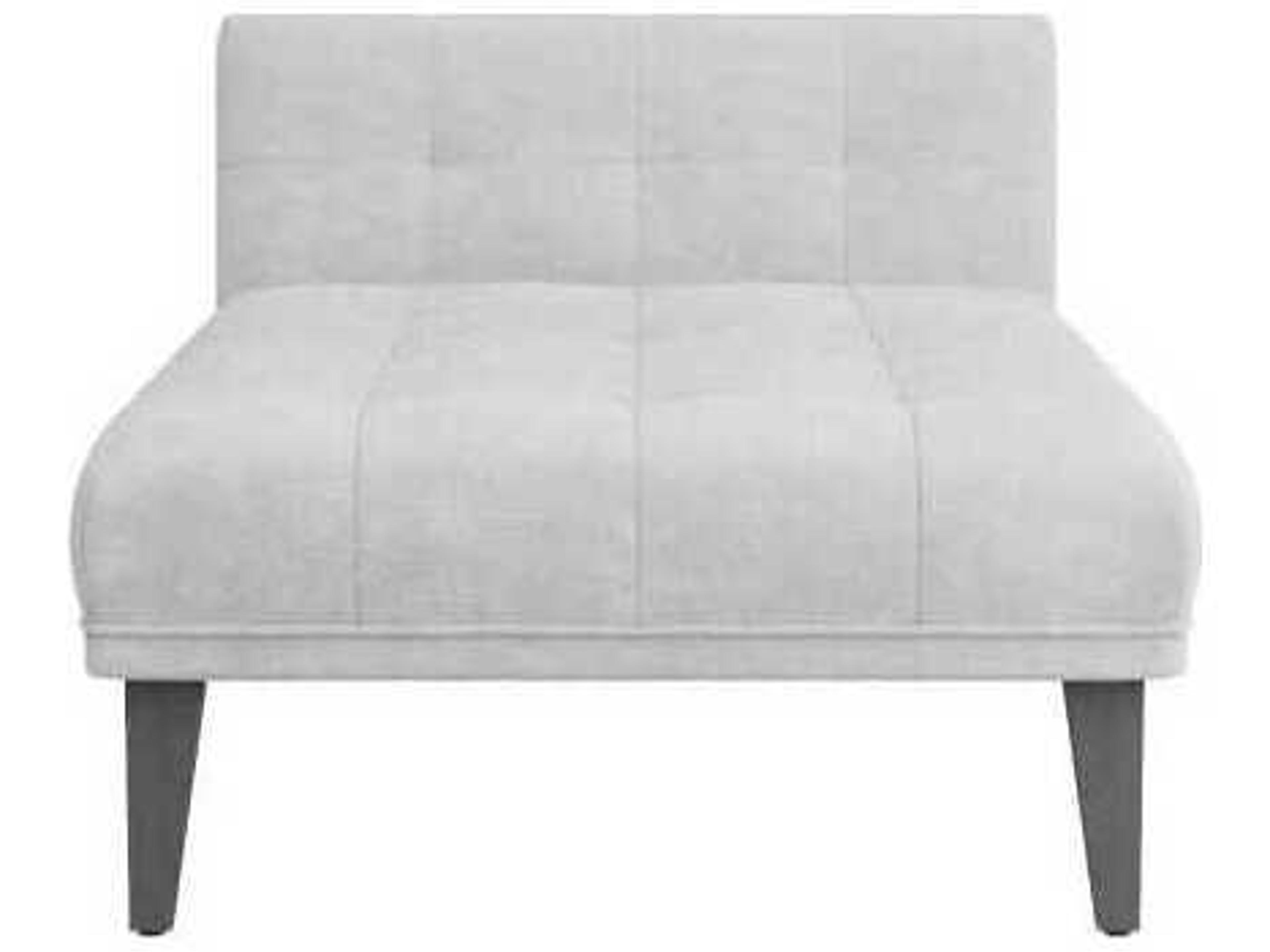 Arteriors Home Platinum Grey Ash Upholstered Chaise