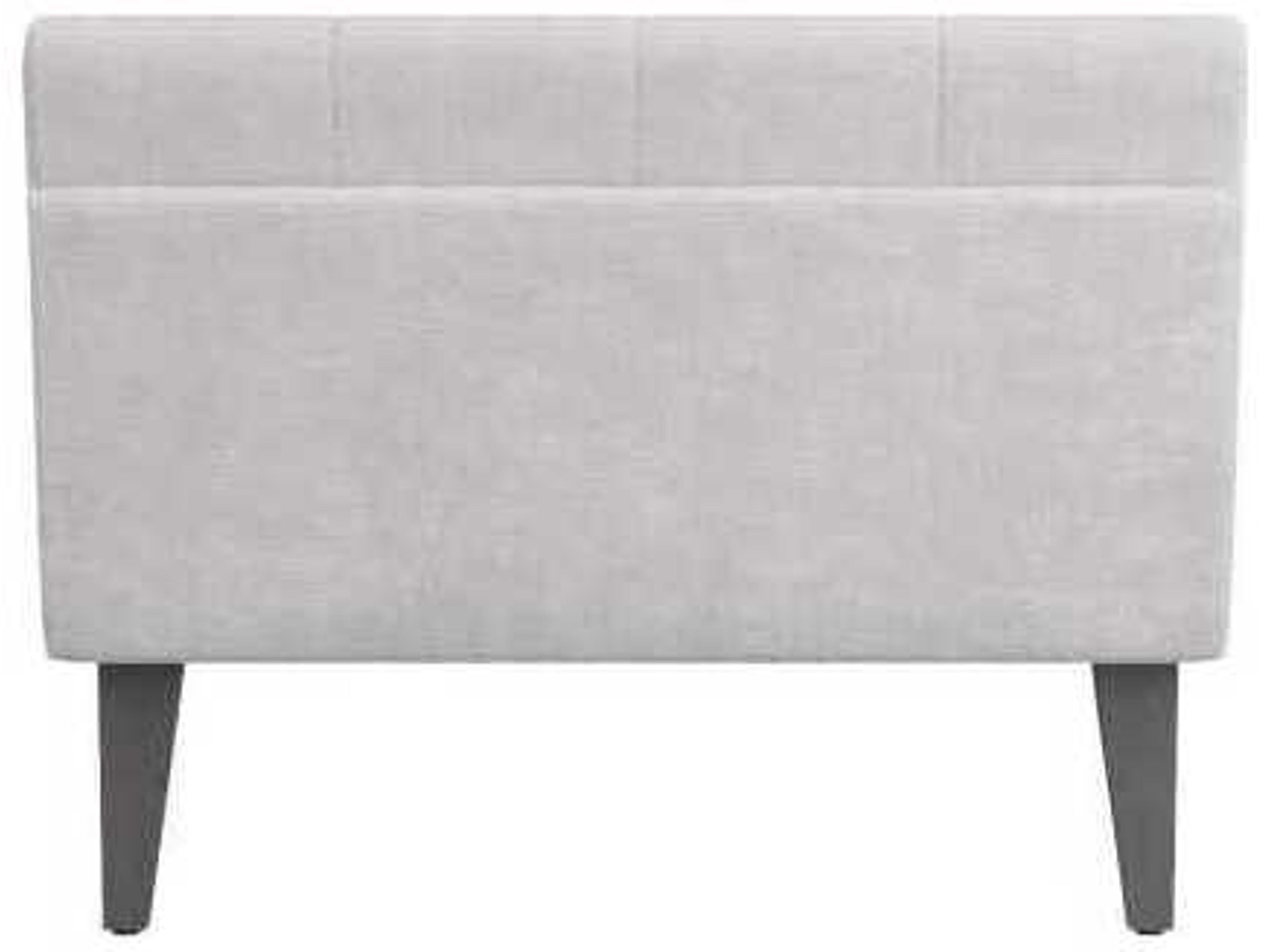 Arteriors Home Platinum Grey Ash Upholstered Chaise