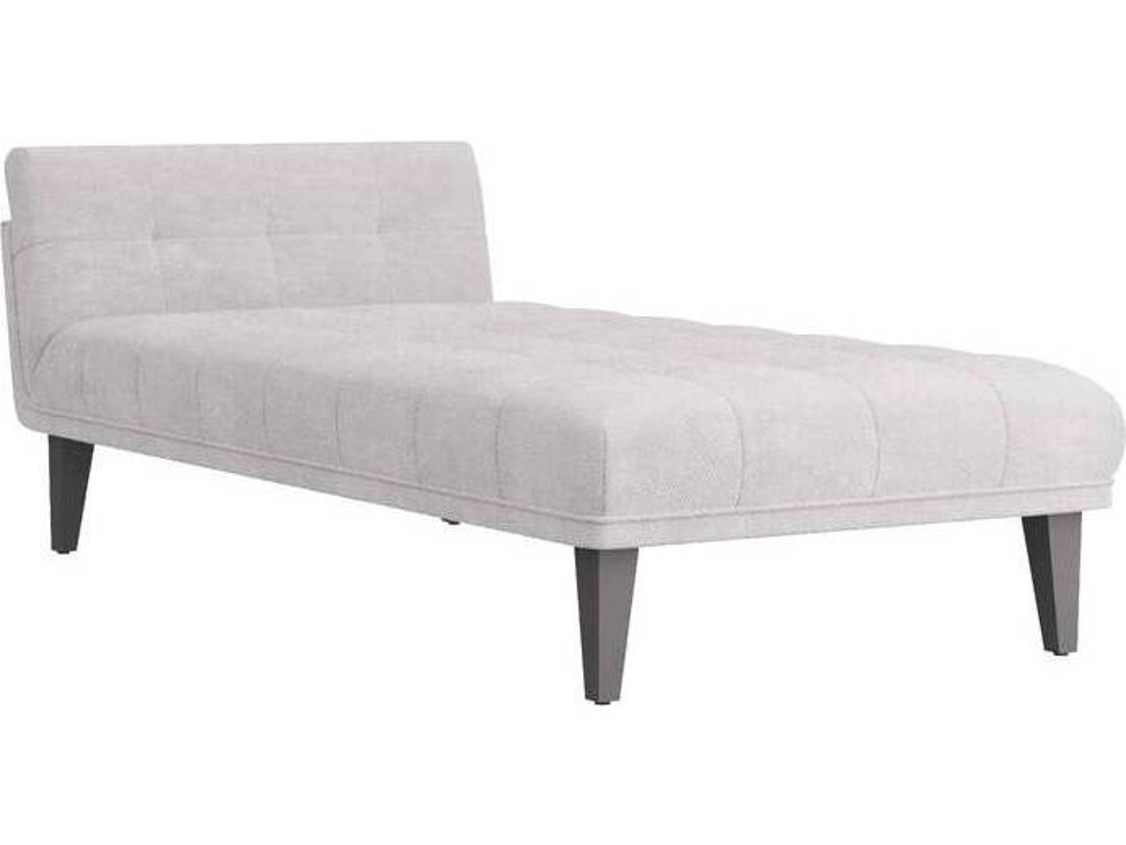 Arteriors Home Platinum Grey Ash Upholstered Chaise