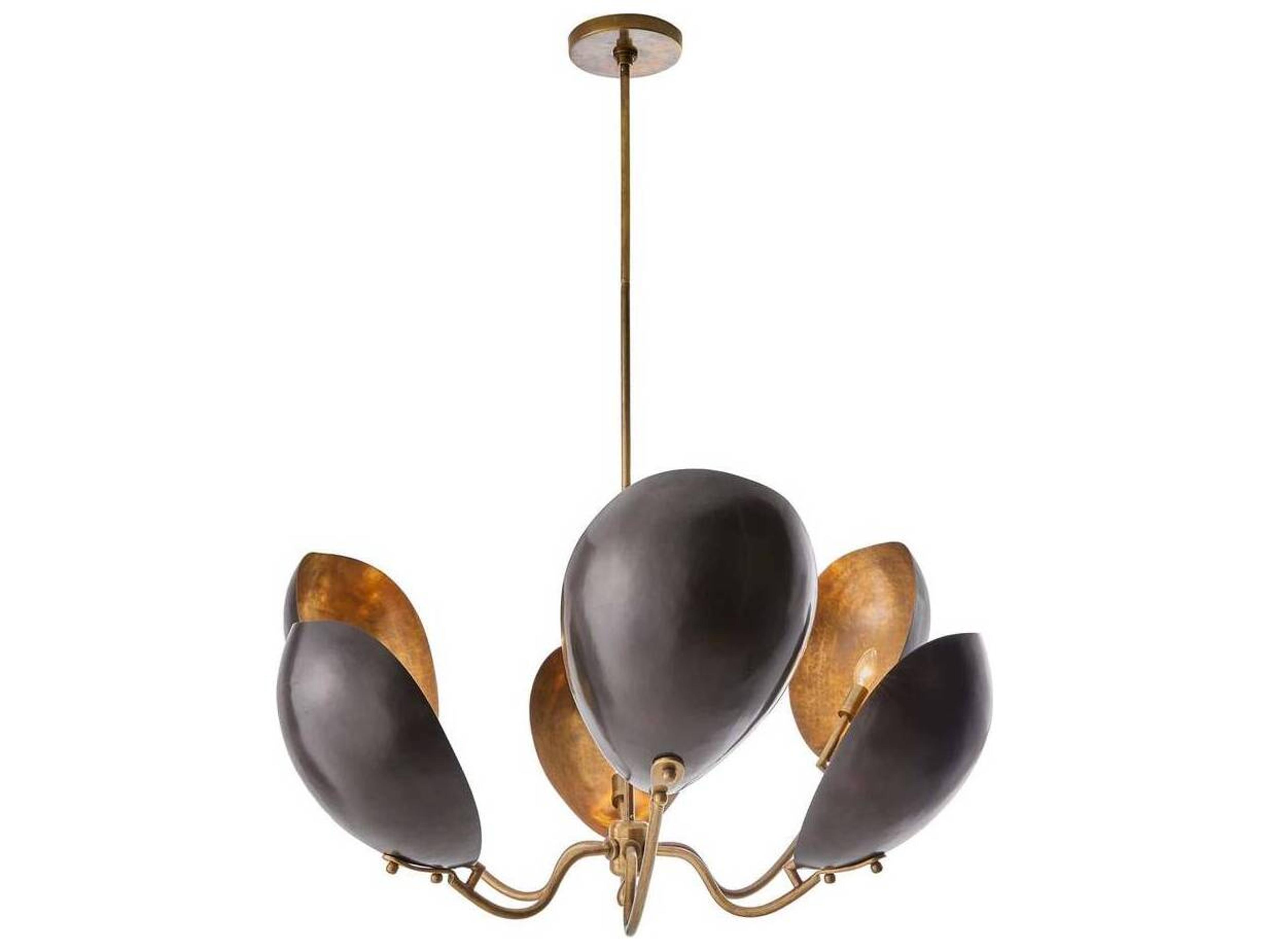 Arteriors Home Savo 6-Light Bronze Chandelier