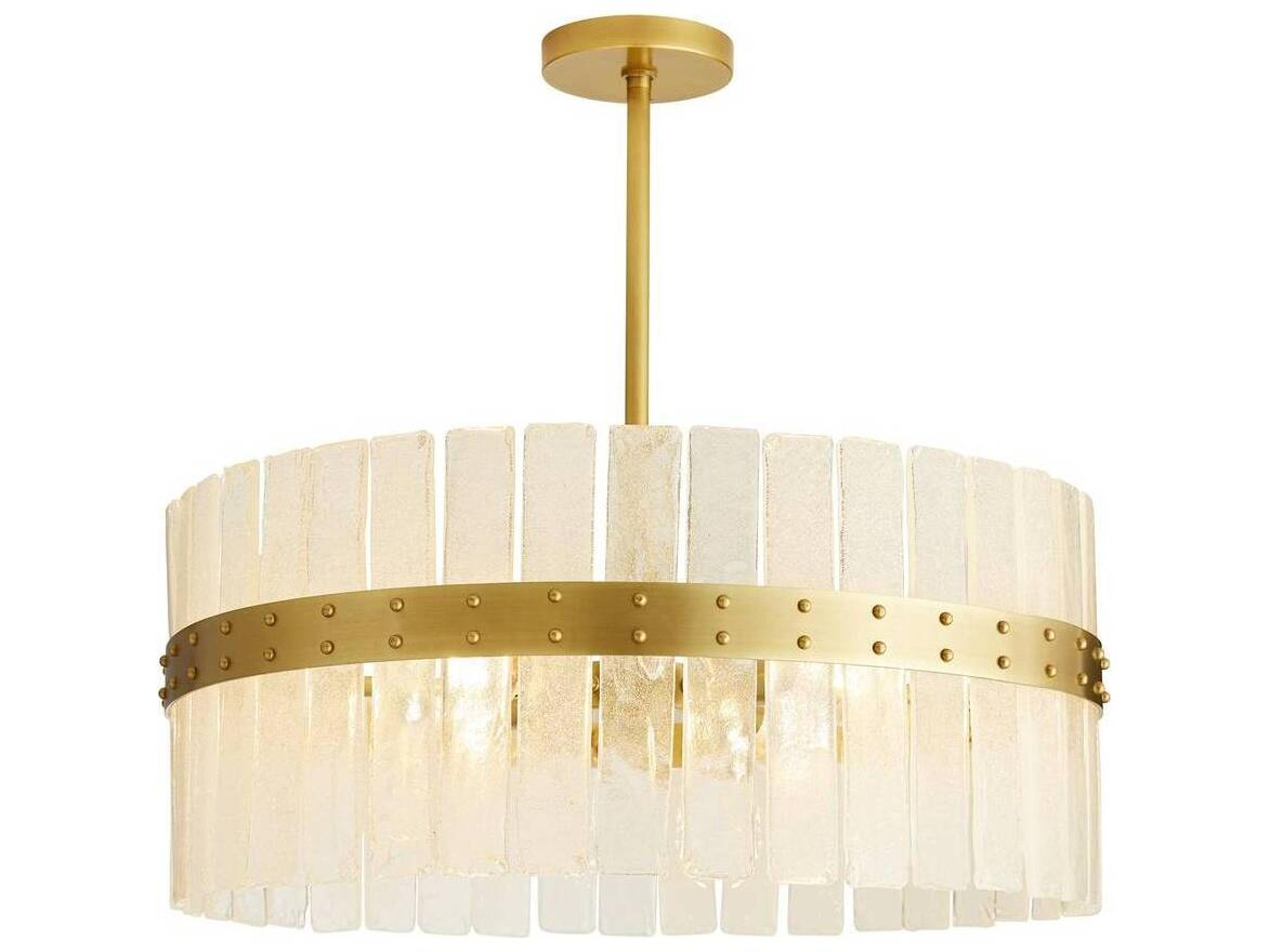 Arteriors Home Sinclair 4-Light Antique Brass Pendant