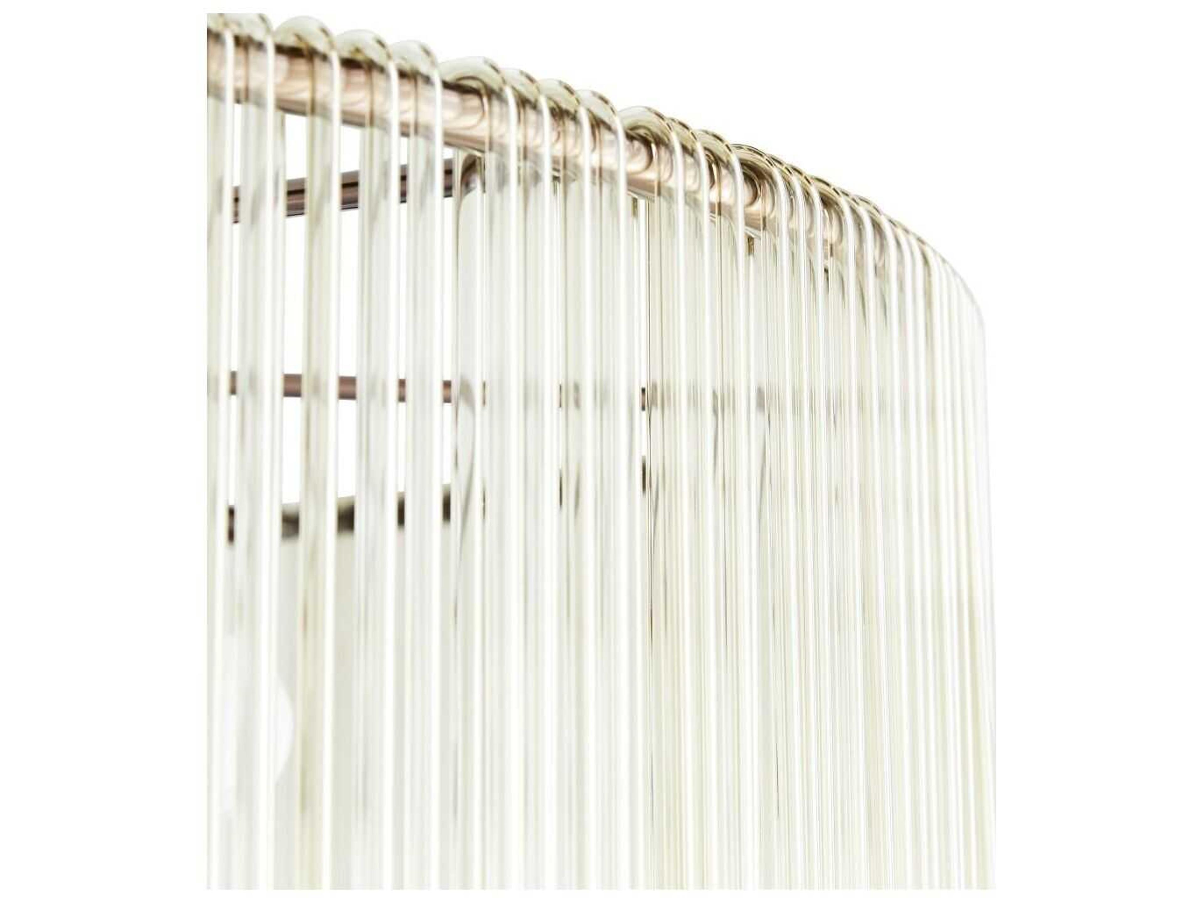 Arteriors Home Royalton 12-Light Brown Nickel Drum Chandelier