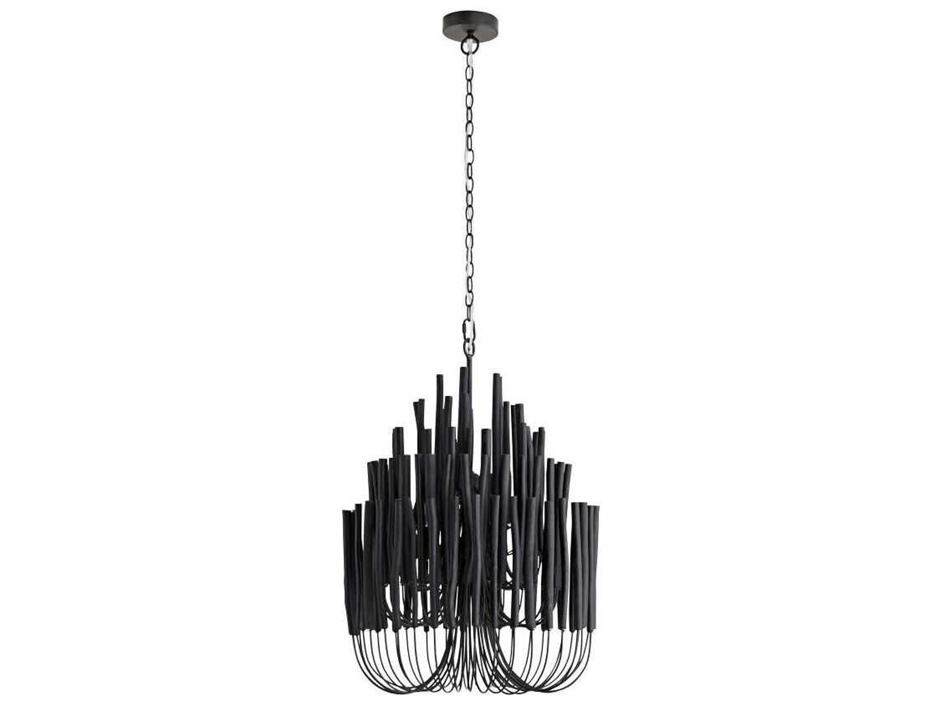 Arteriors Home Tilda 5-Light Black Chandelier
