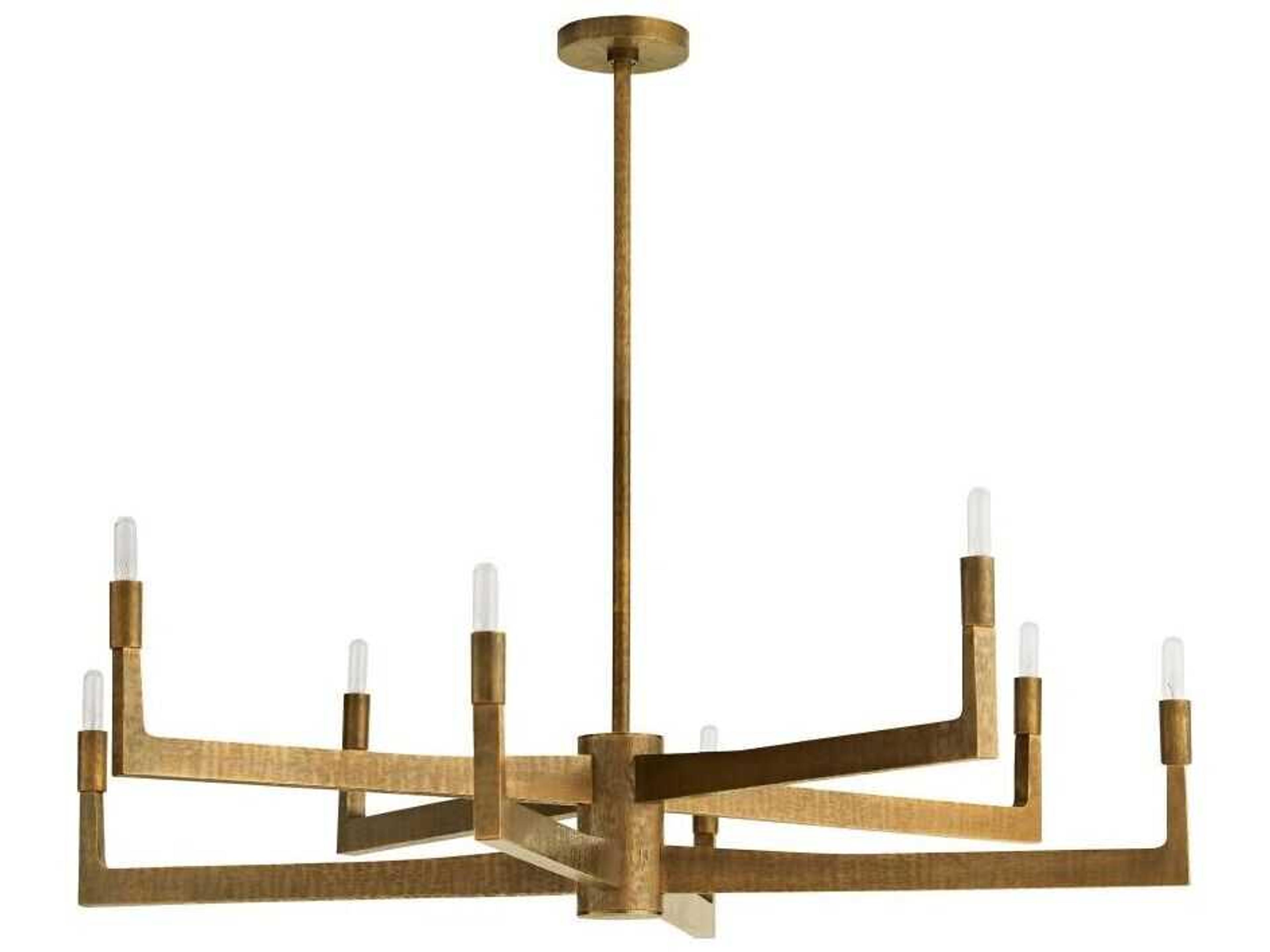 Griff Chandelier Modern Solid Steel