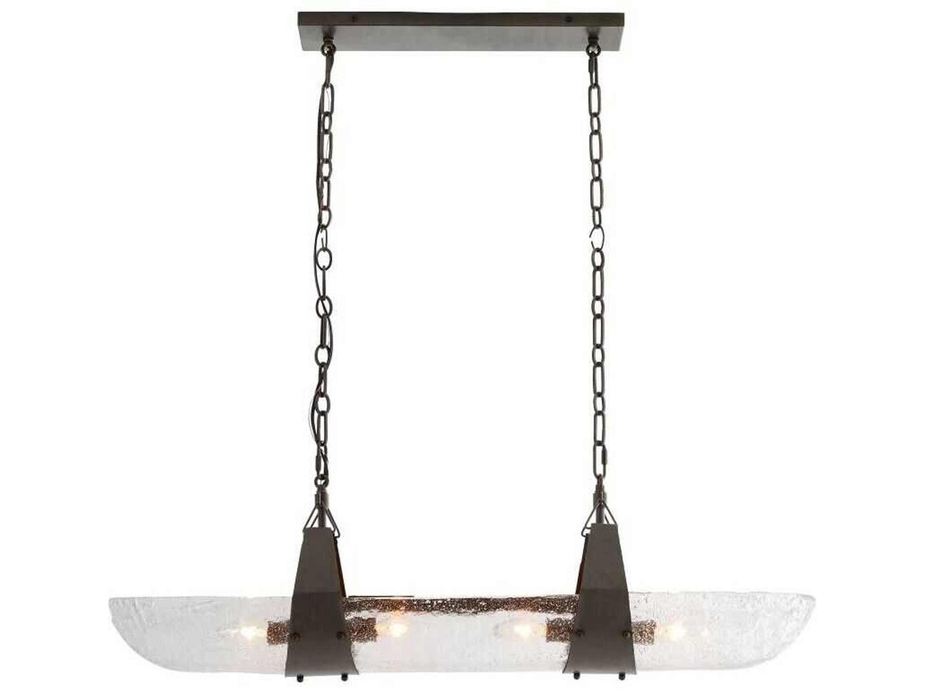 Arteriors Home Mykonos 4-Light English Bronze Island Pendant