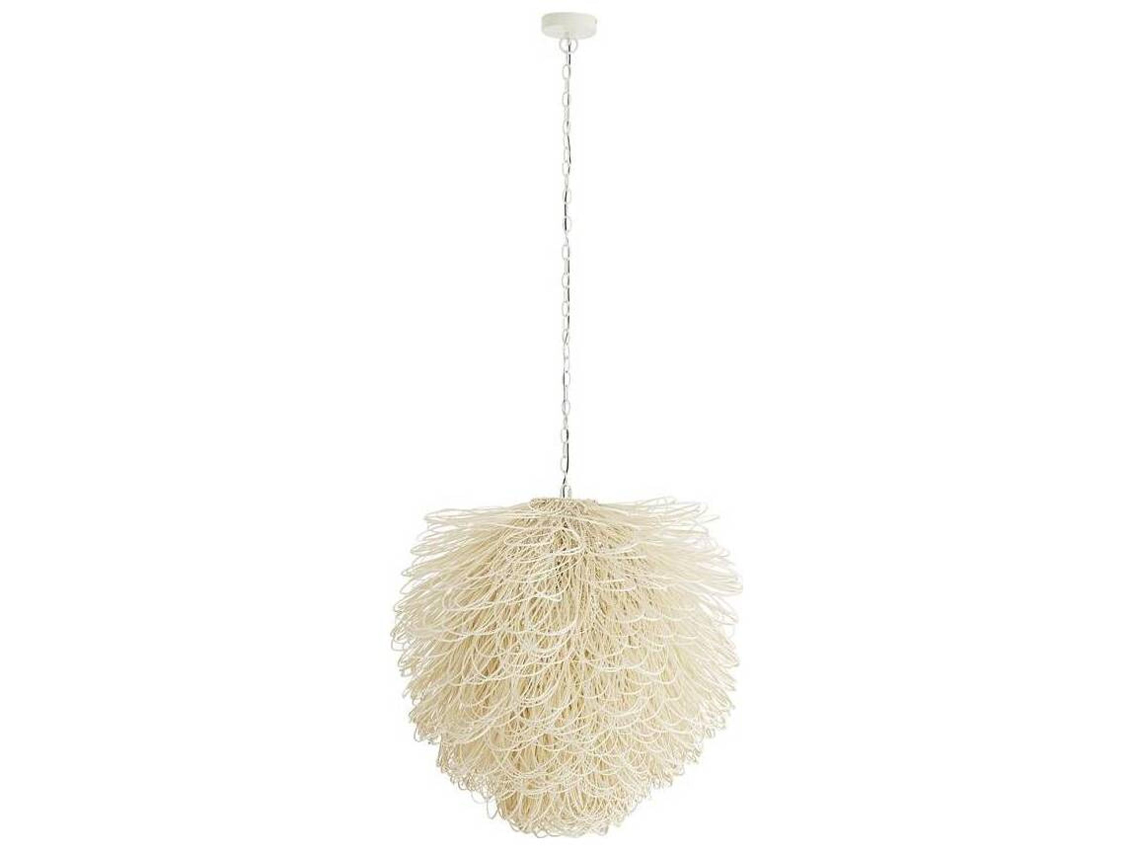 Finley Chandelier Natural Rattan Pendant Light
