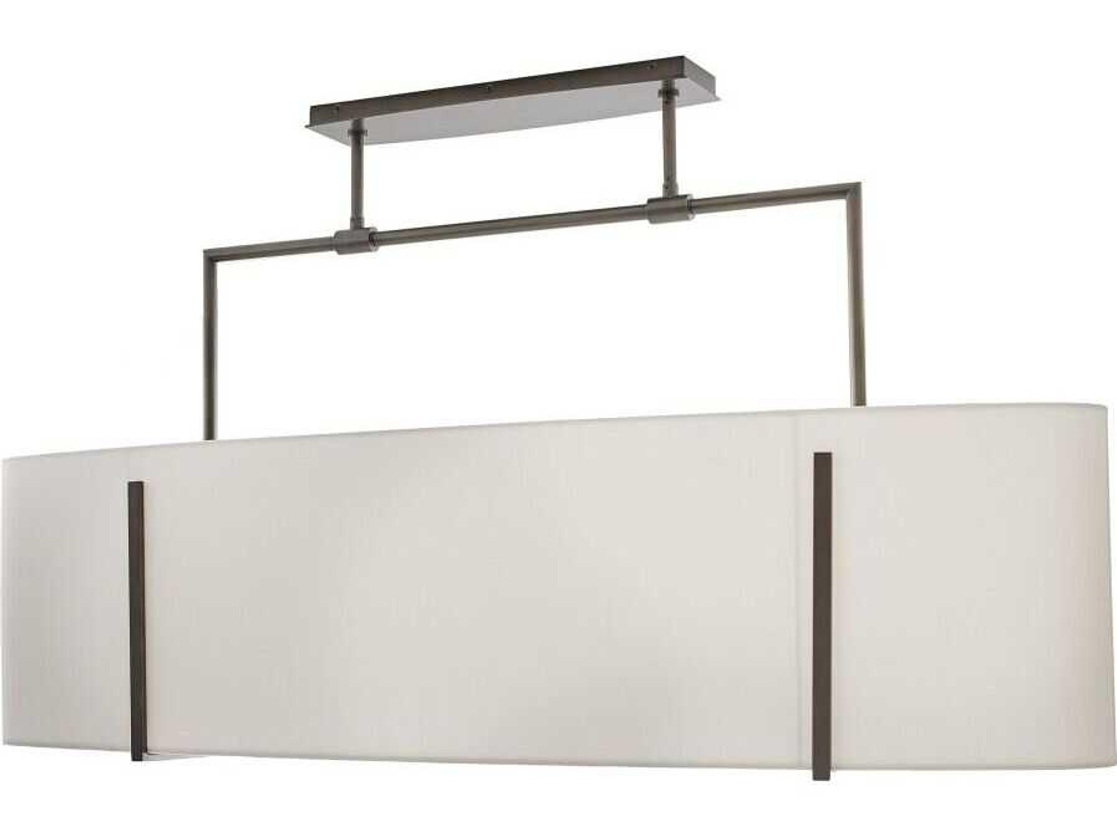 Arteriors Home Presley 7-Light English Bronze White Island Pendant