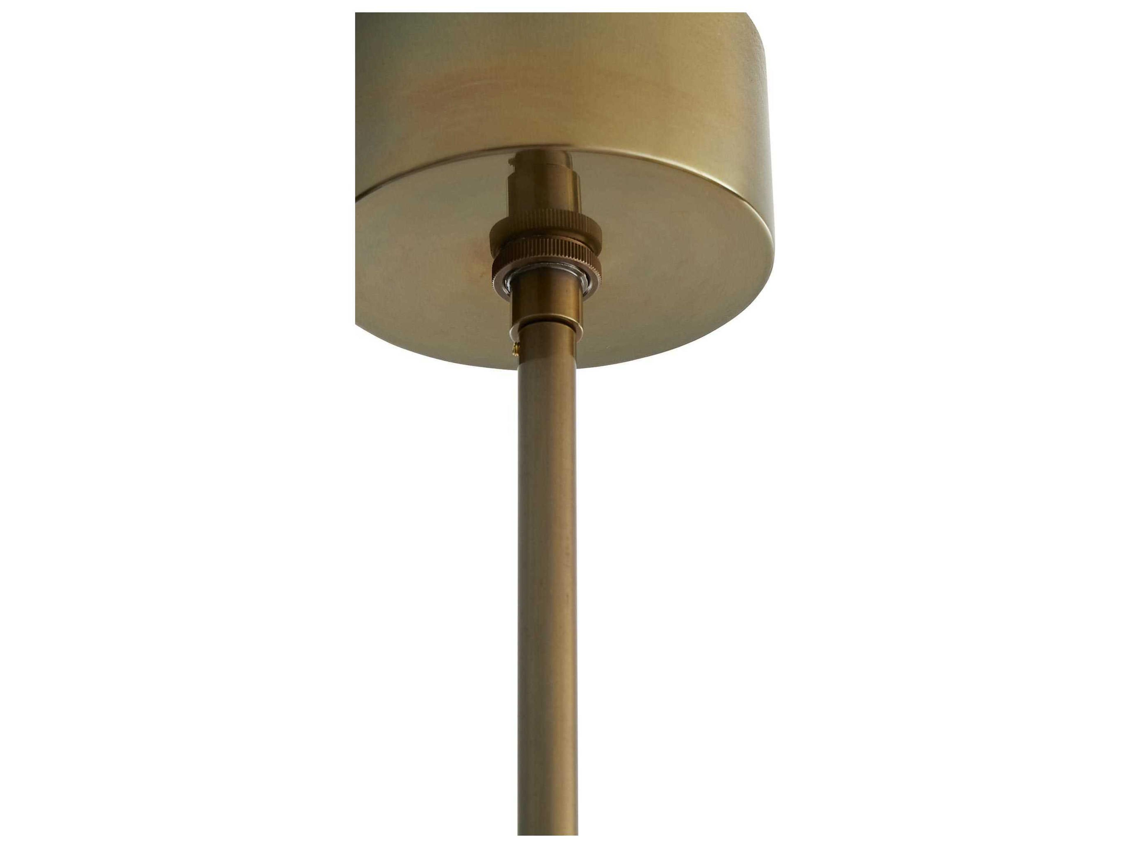 Arteriors Home Dallas  18-Light Vintage Brass Globe Chandelier