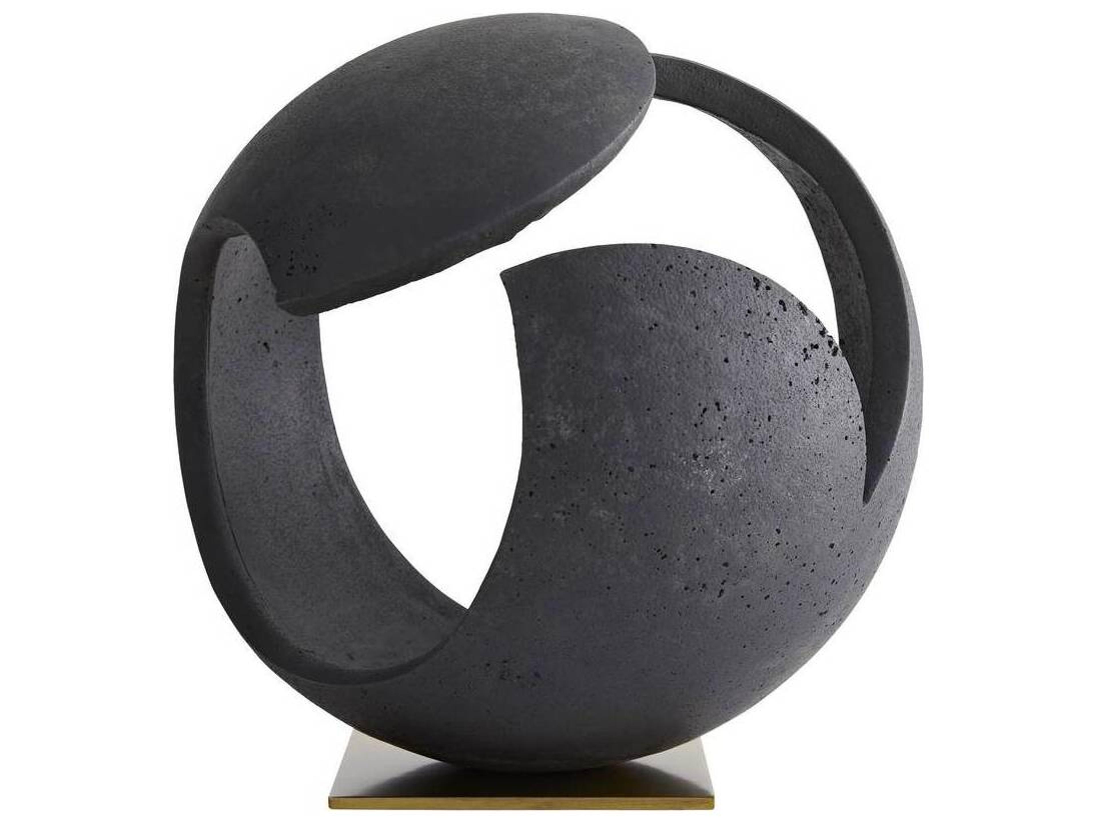 Arteriors Home Dawson Charcoal Sculpture