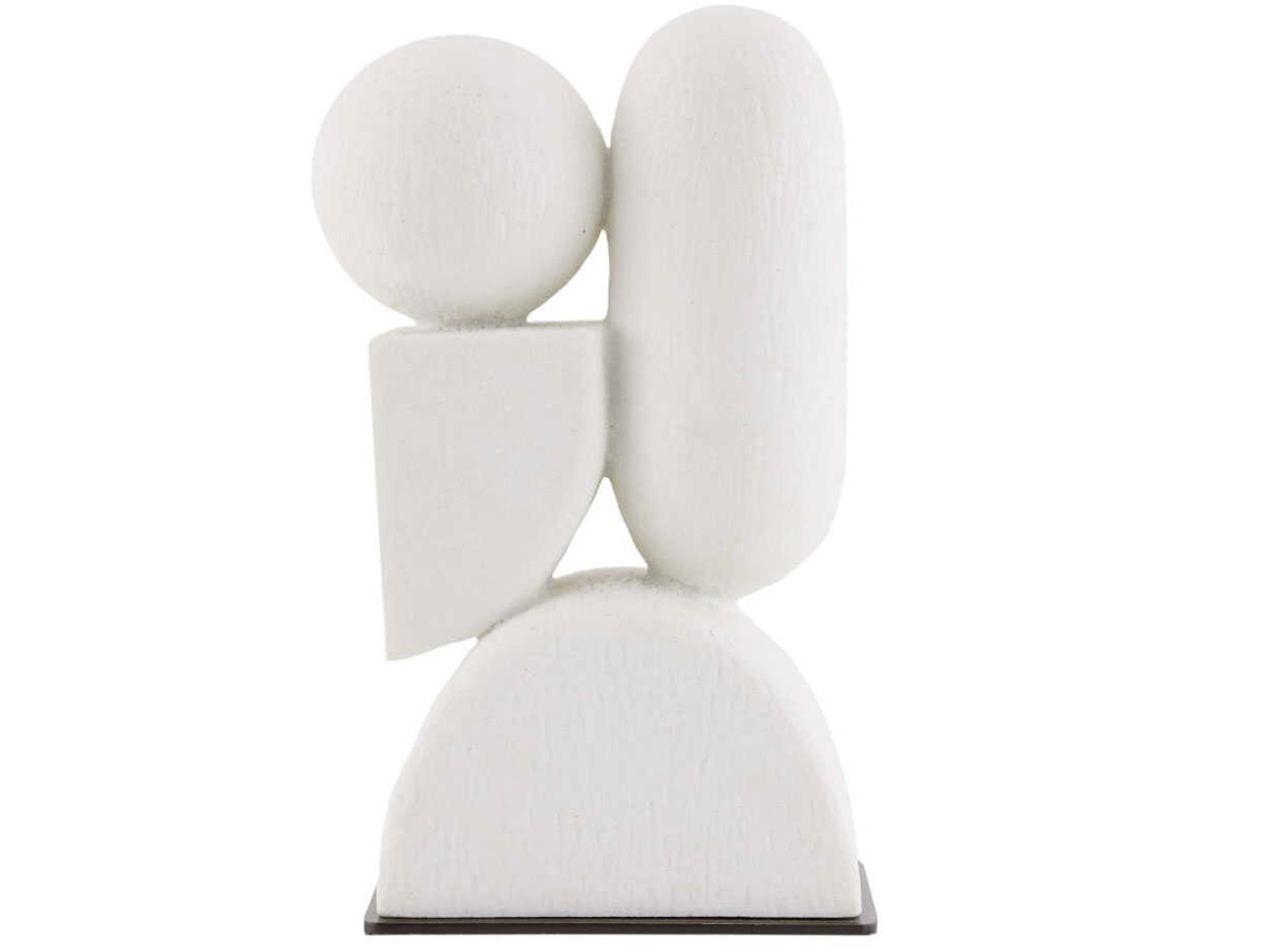 Arteriors Poza Sculpture Abstract Riverstone Decor