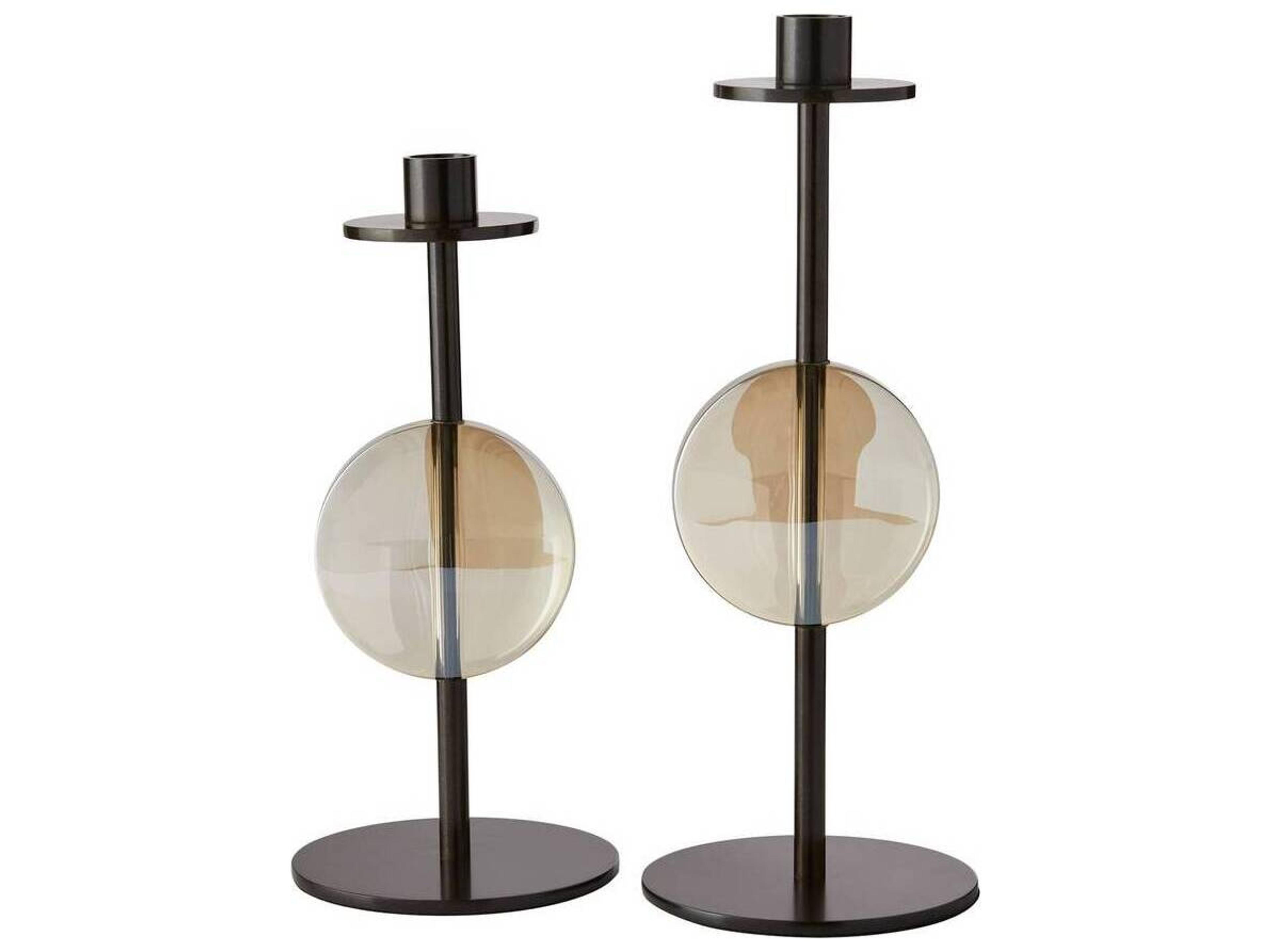 Arteriors Home Champagne Bronze Candle Holder