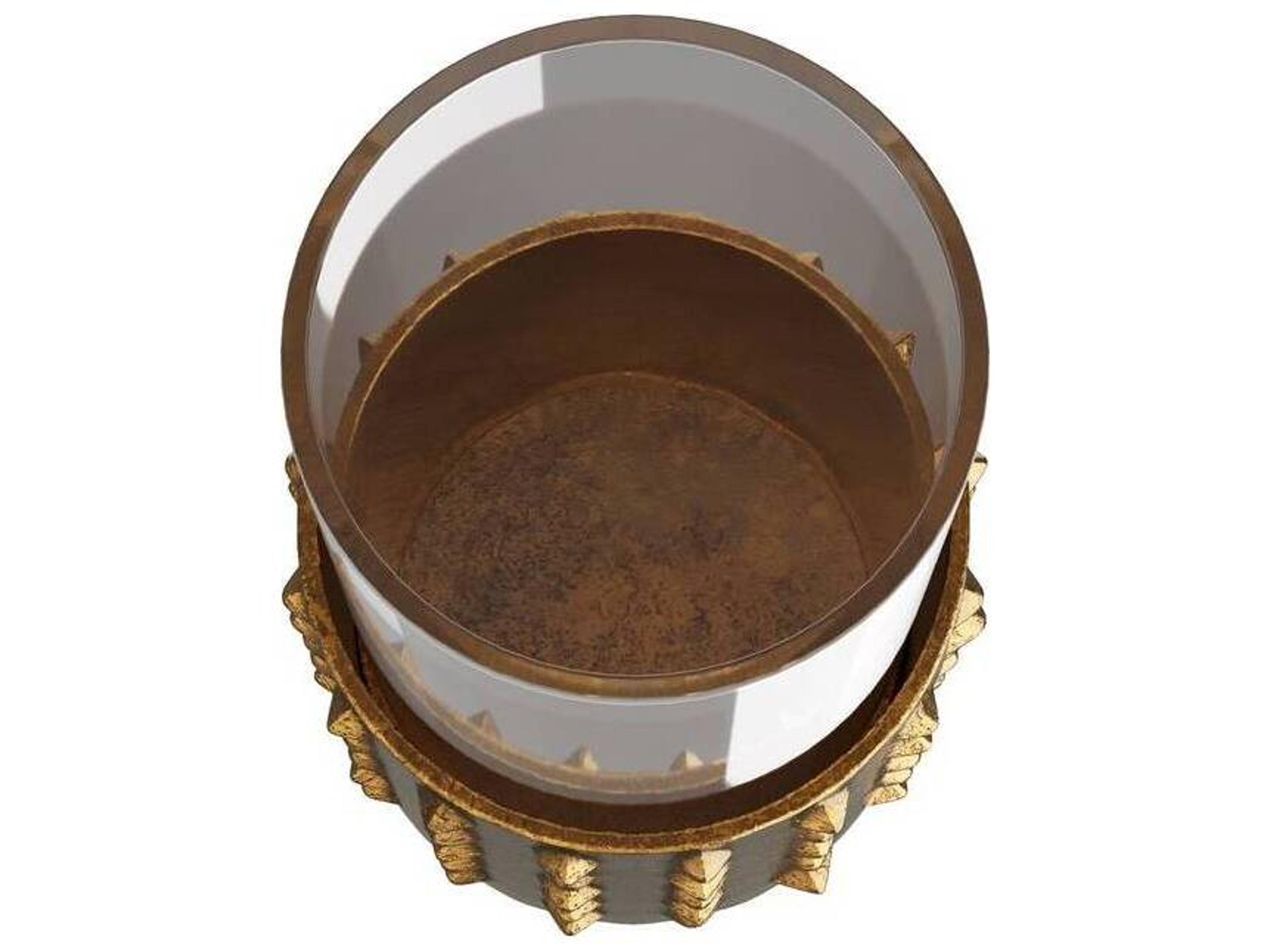 Arteriors Home Antique Brass Candle Holder