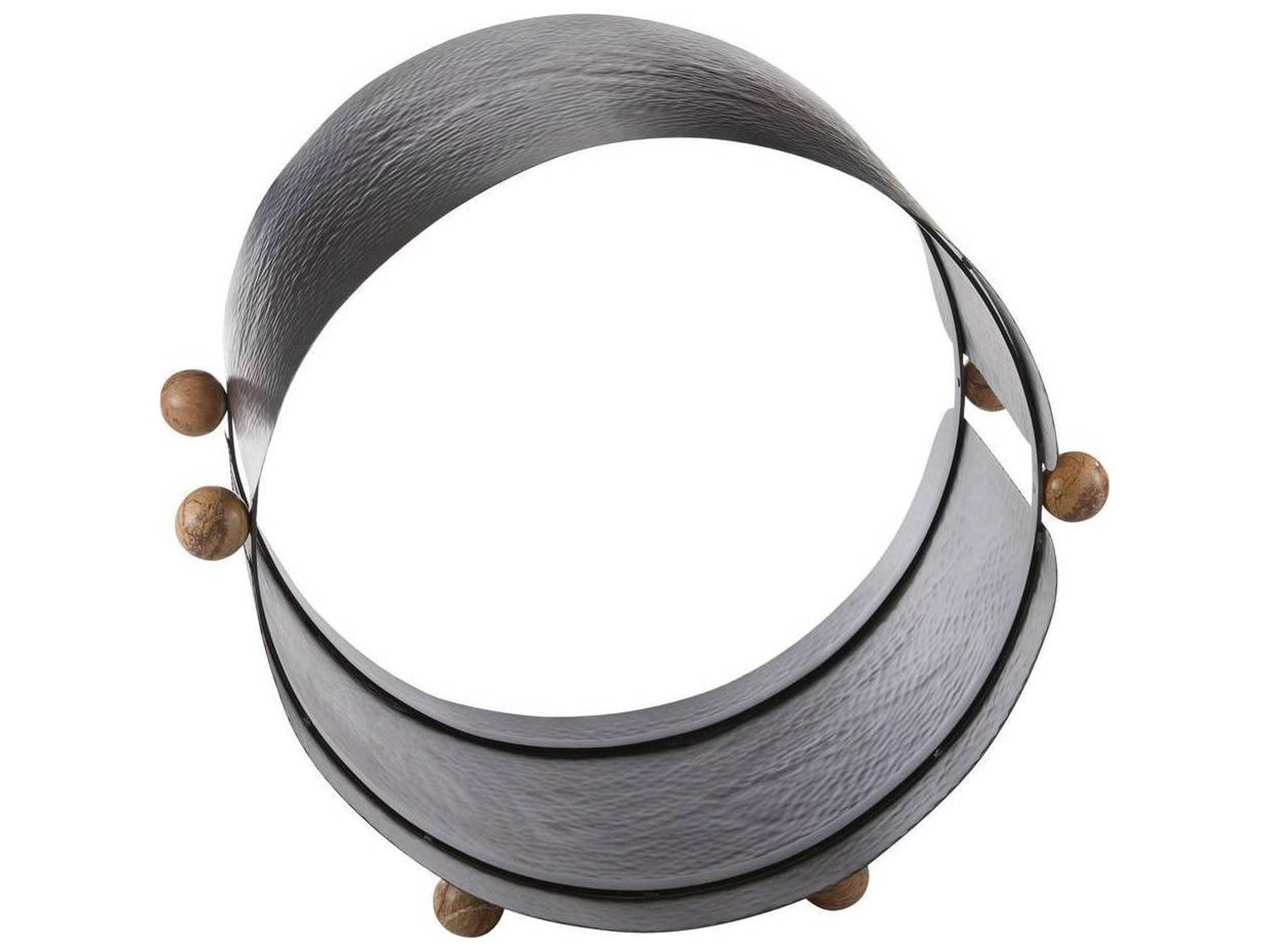 Arteriors Home Blackened Iron Sienna Decorative Accent