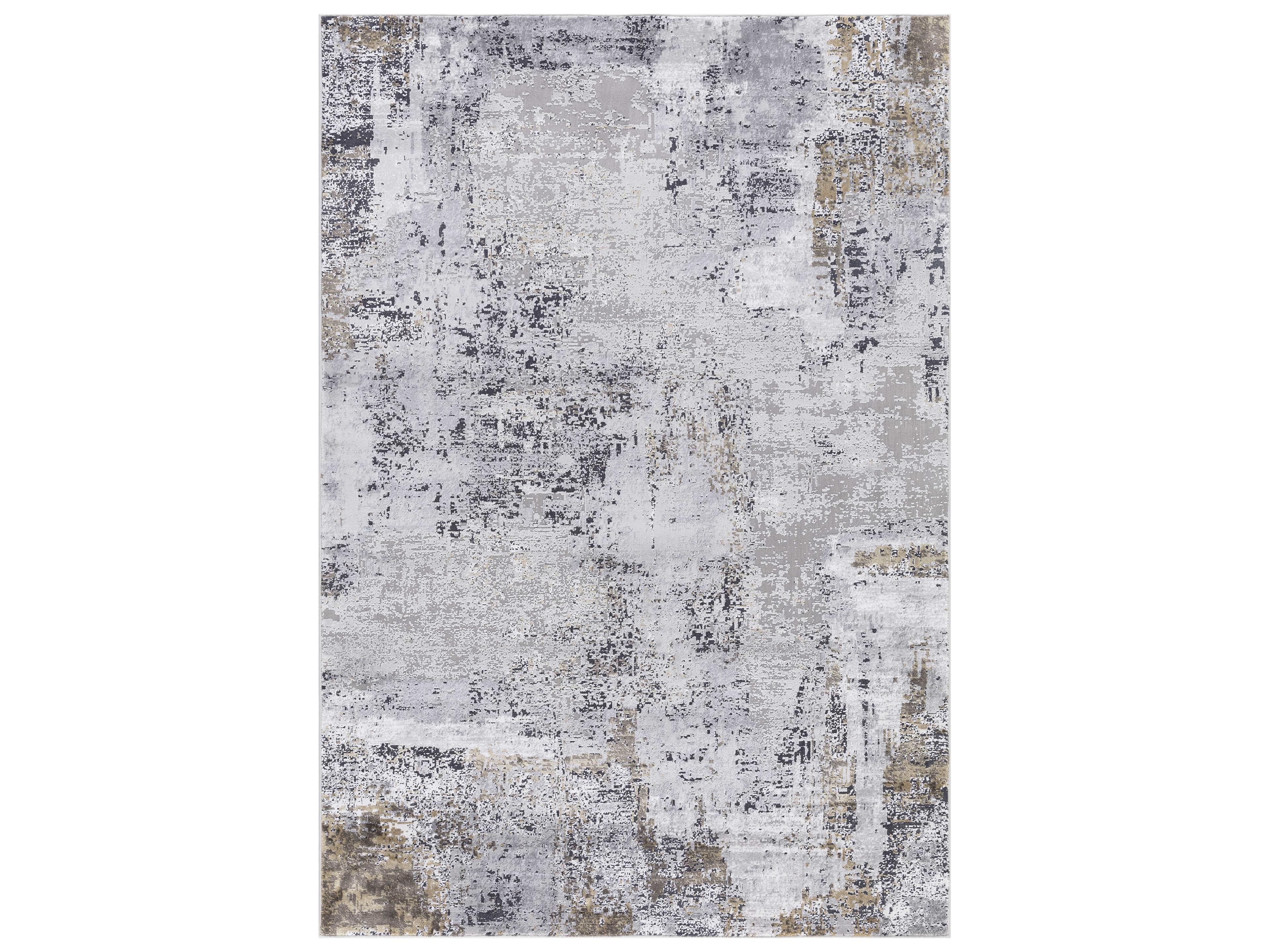 Hamilton Area Rug in Gray Gold