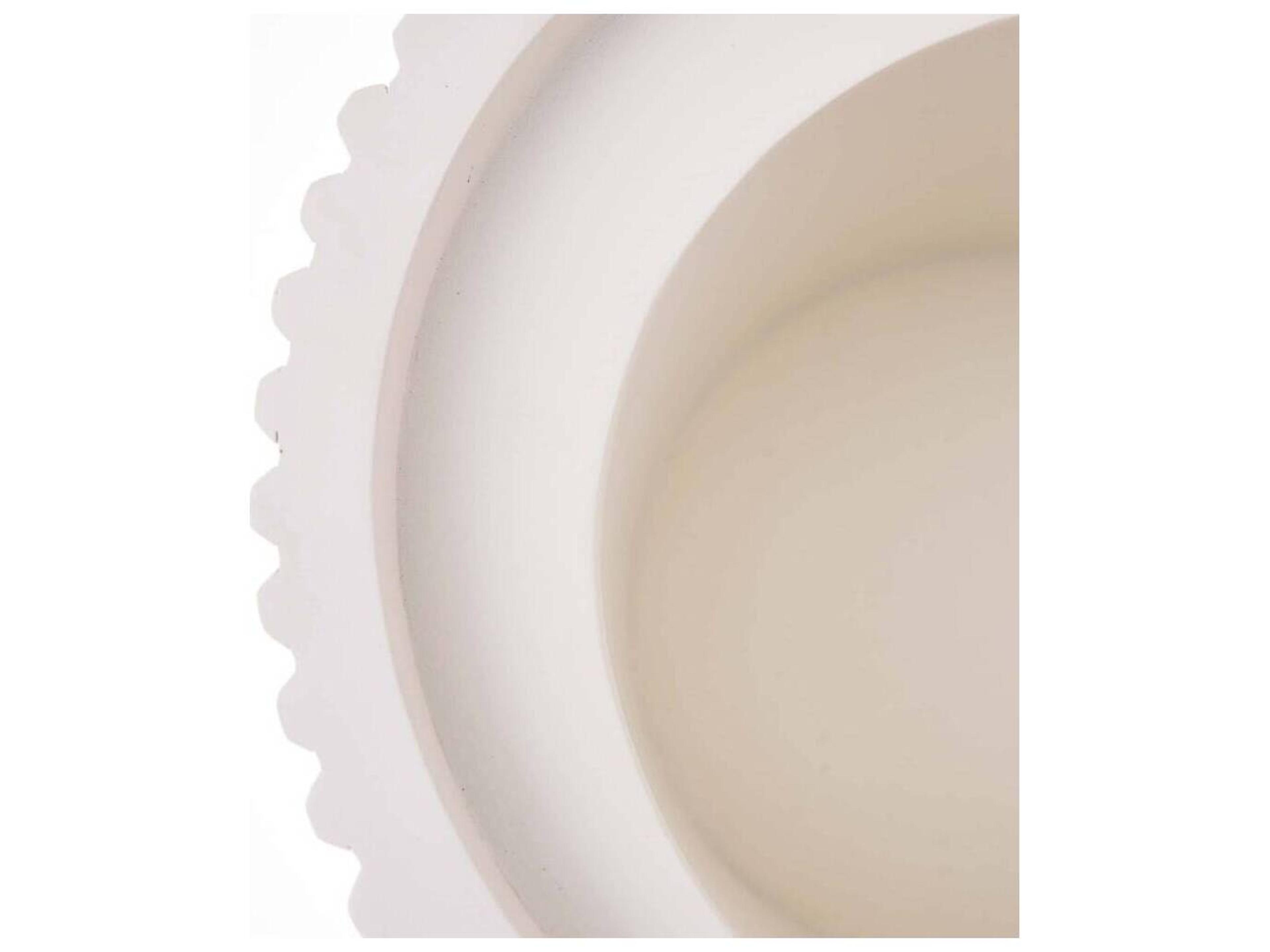 Arteriors Home Whittaker Ivory Antique Brass Decorative Accent