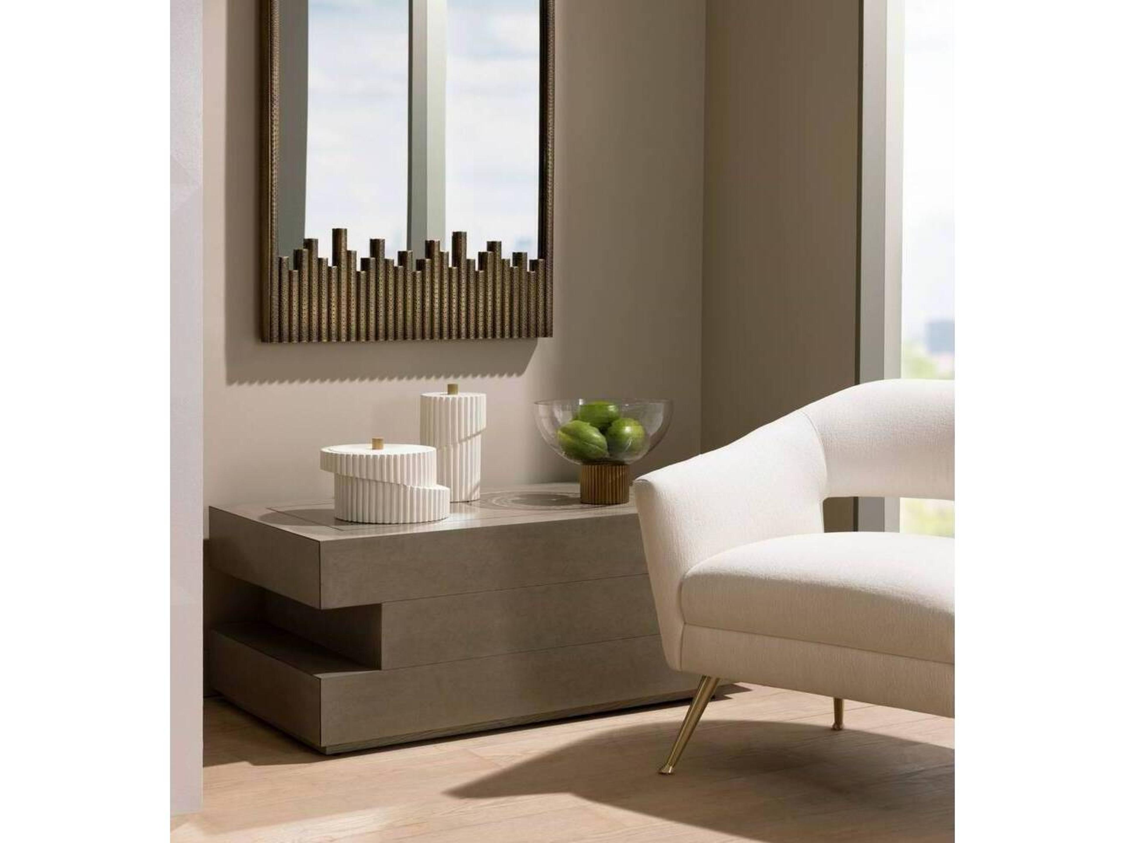 Arteriors Home Whittaker Ivory Antique Brass Decorative Accent