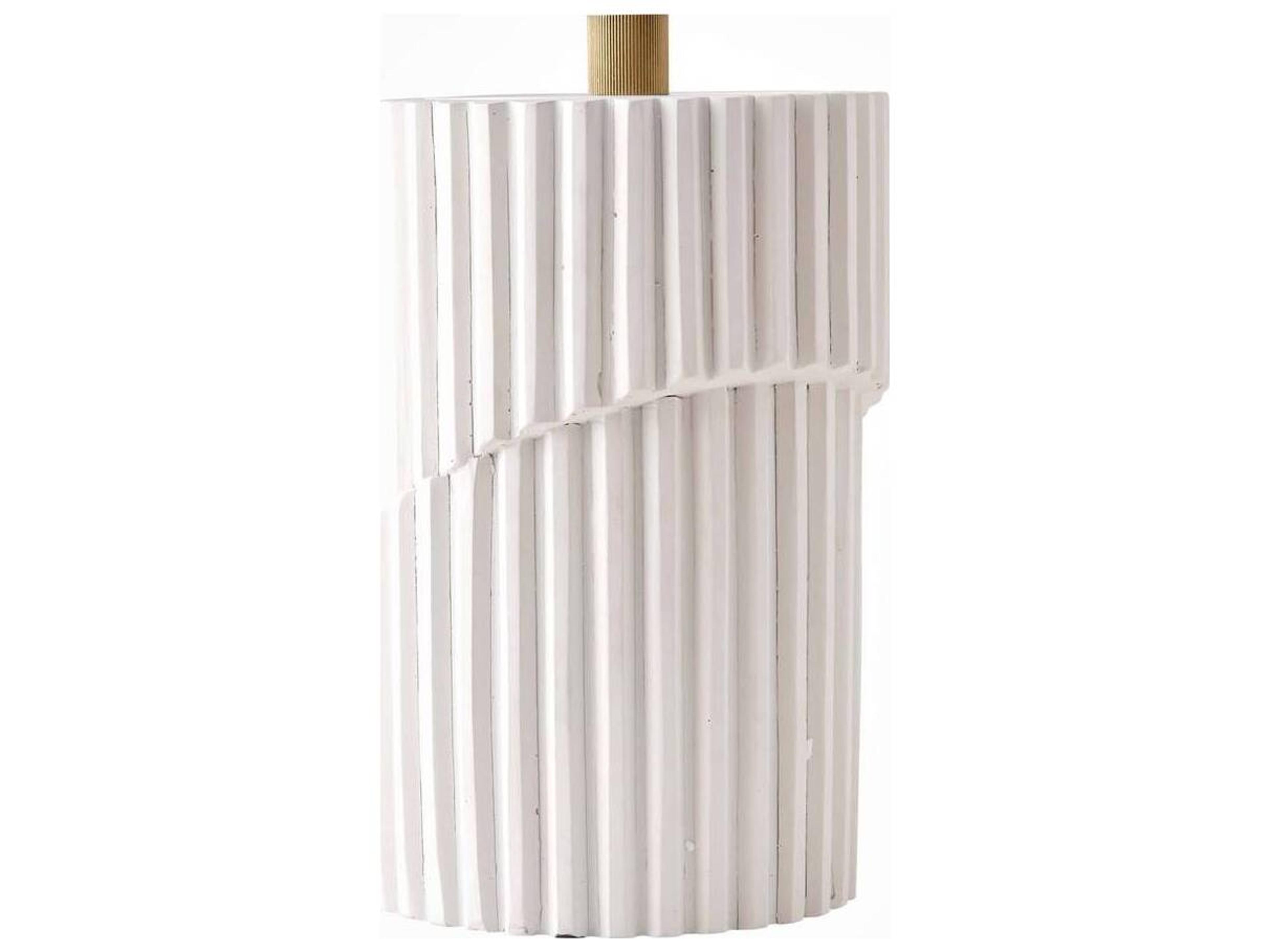 Arteriors Home Whittaker Ivory Antique Brass Decorative Accent