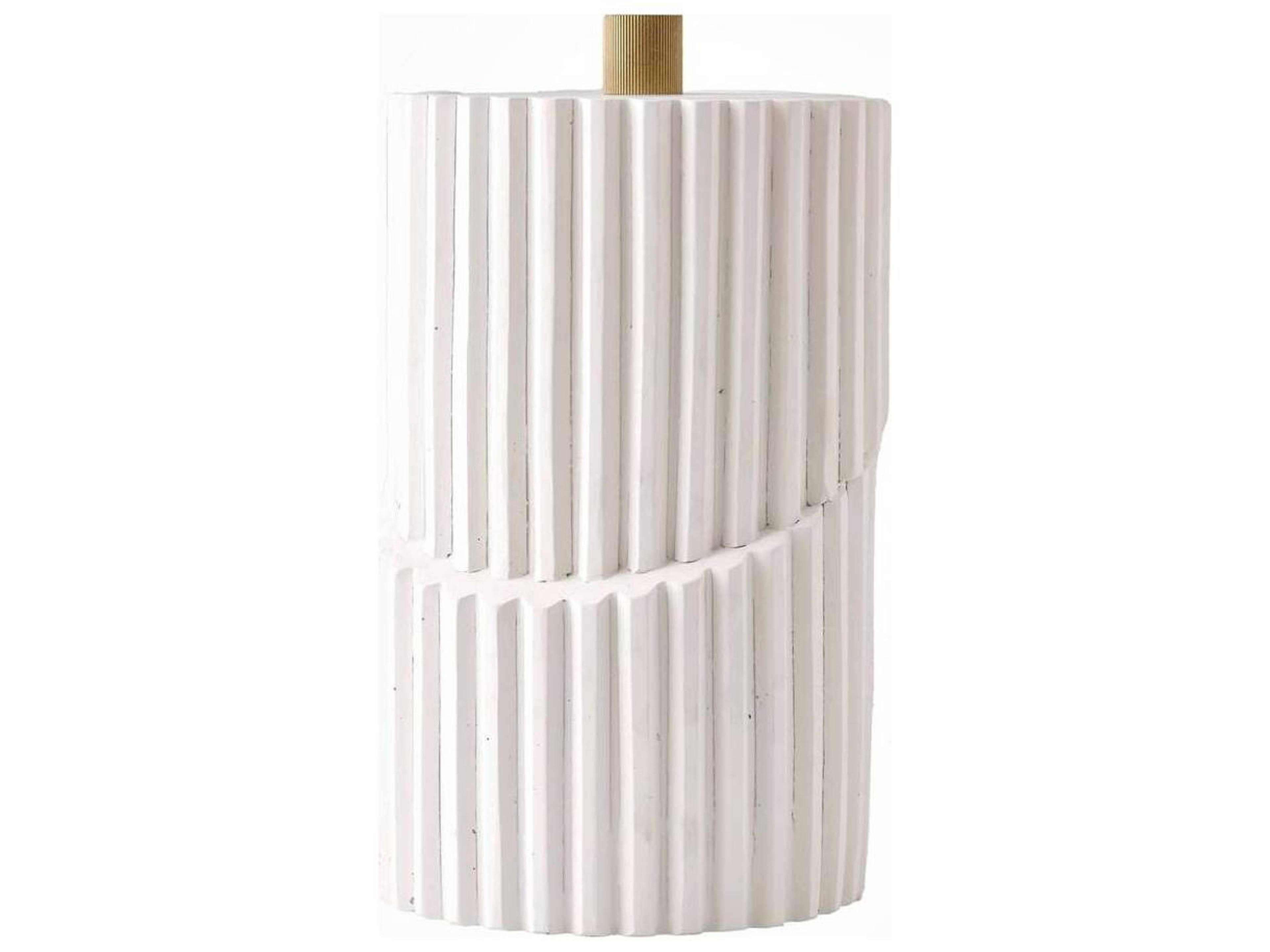 Arteriors Home Whittaker Ivory Antique Brass Decorative Accent