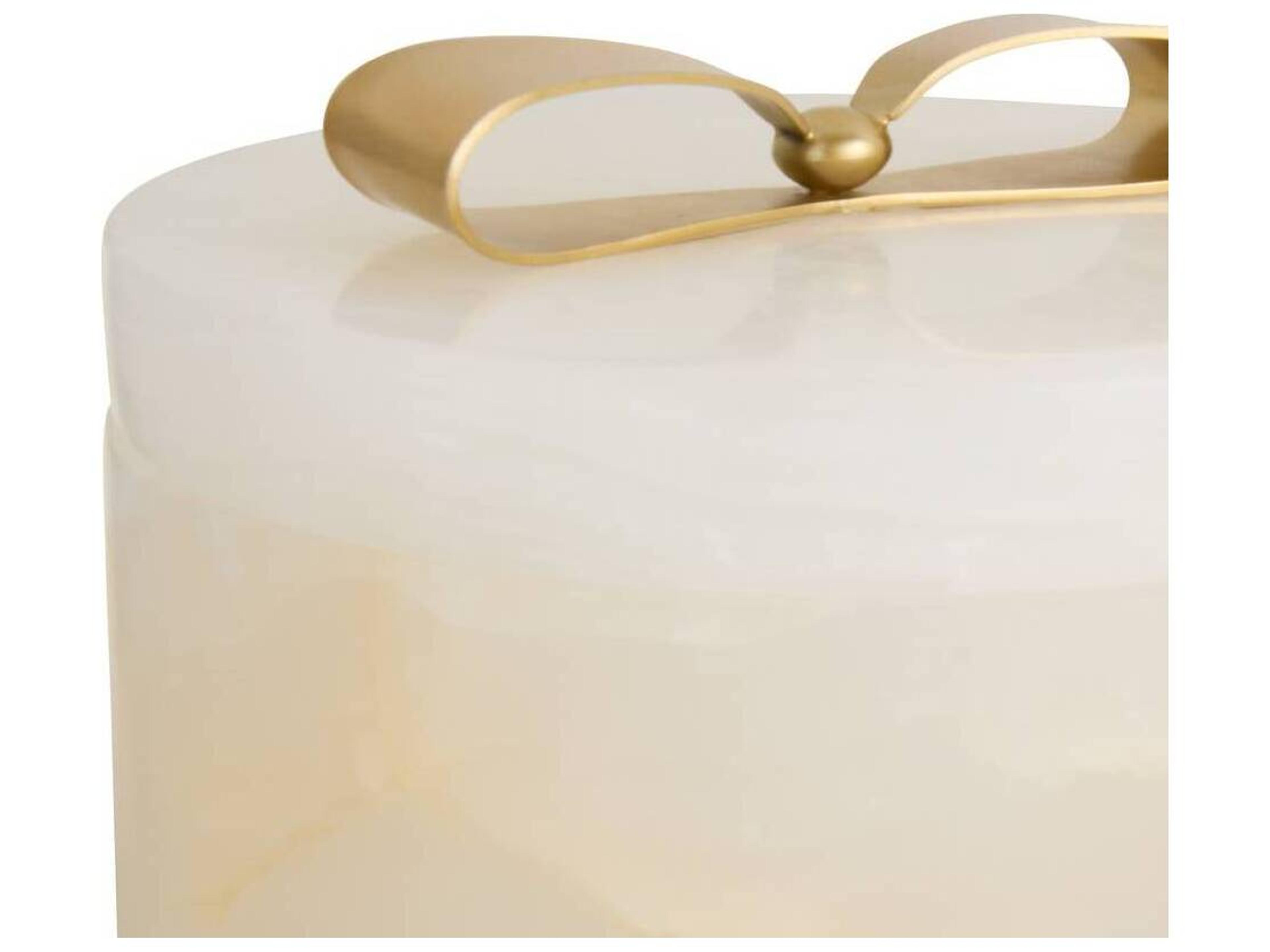 Arteriors Home White Onyx Decorative Accent