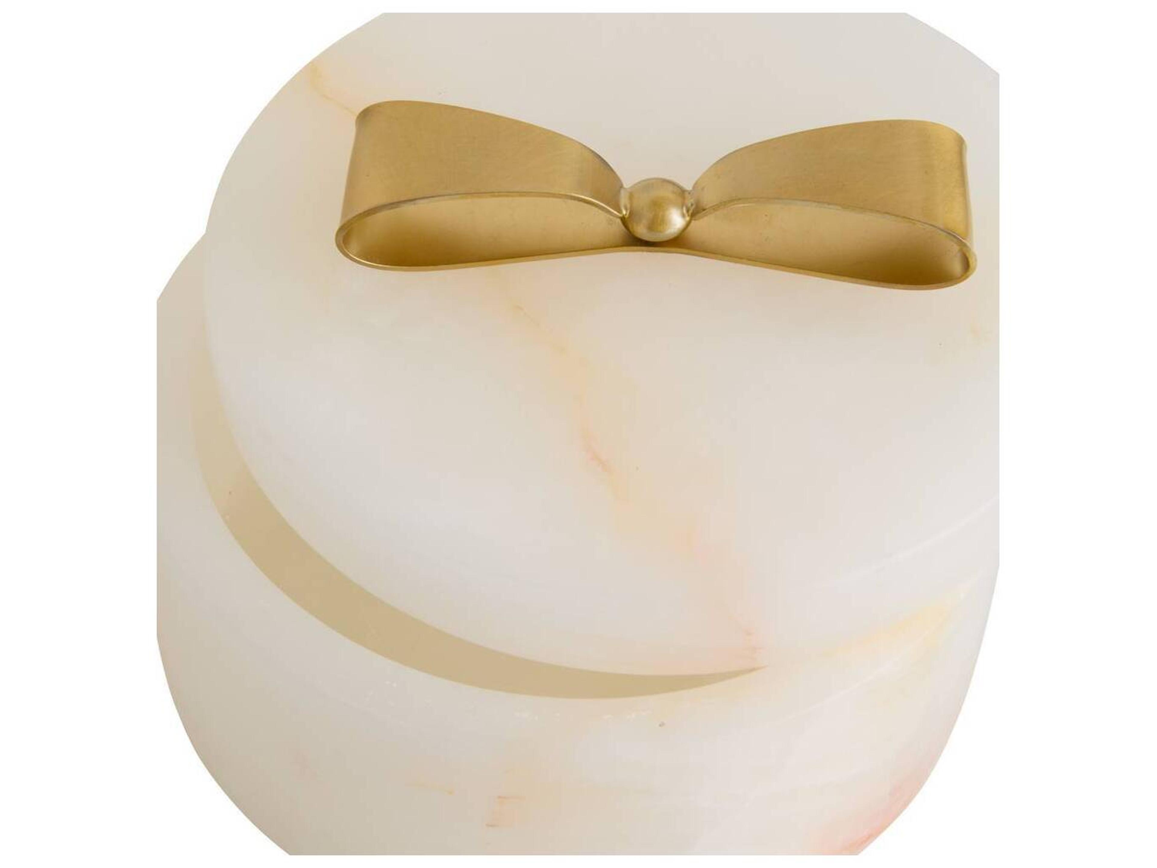 Arteriors Home White Onyx Decorative Accent