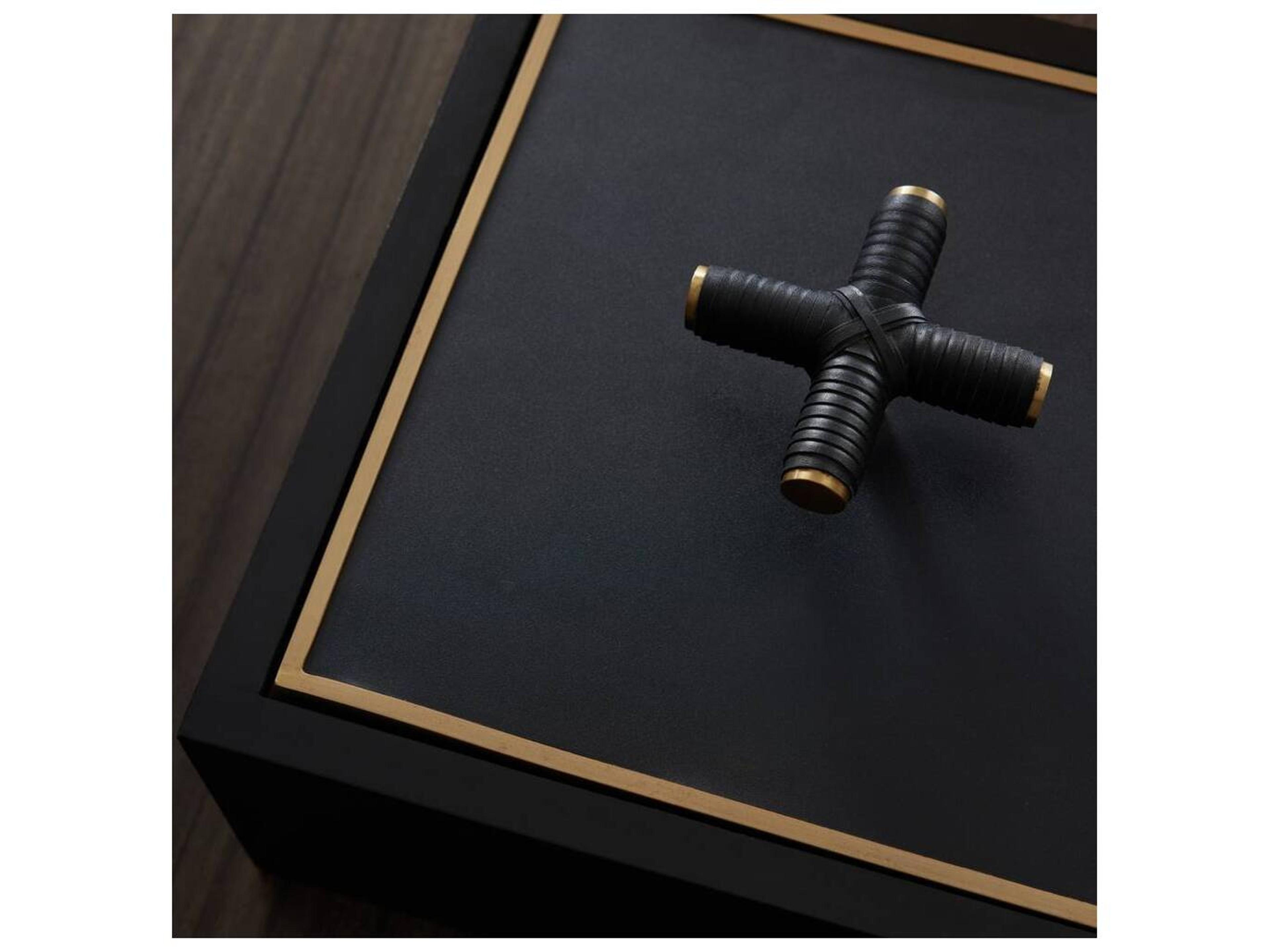 Arteriors Home Ebony Black Jewelry Box