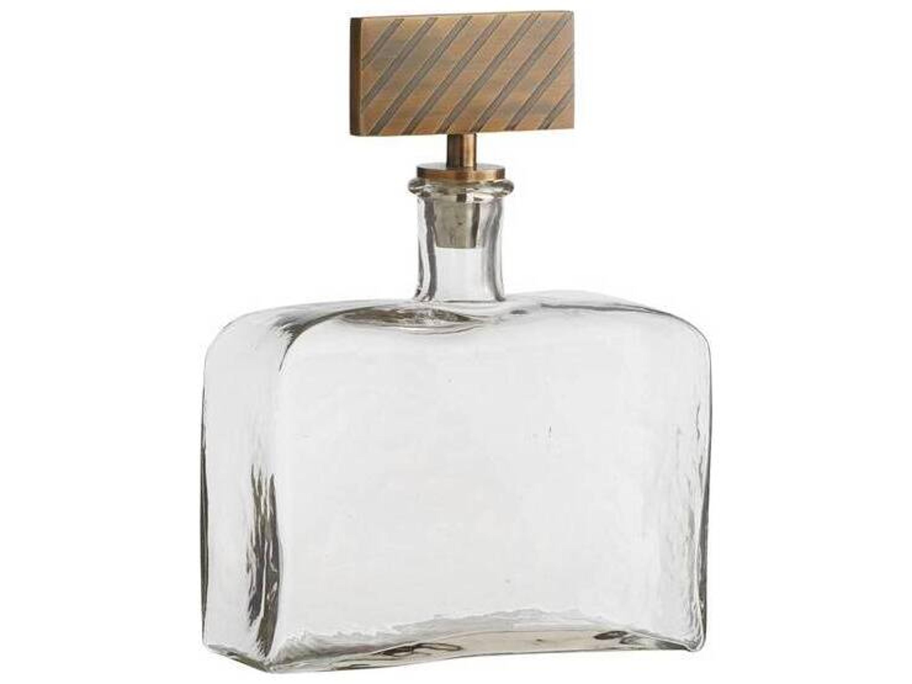 Arteriors Home Clear Antique Brass Decorative Accent