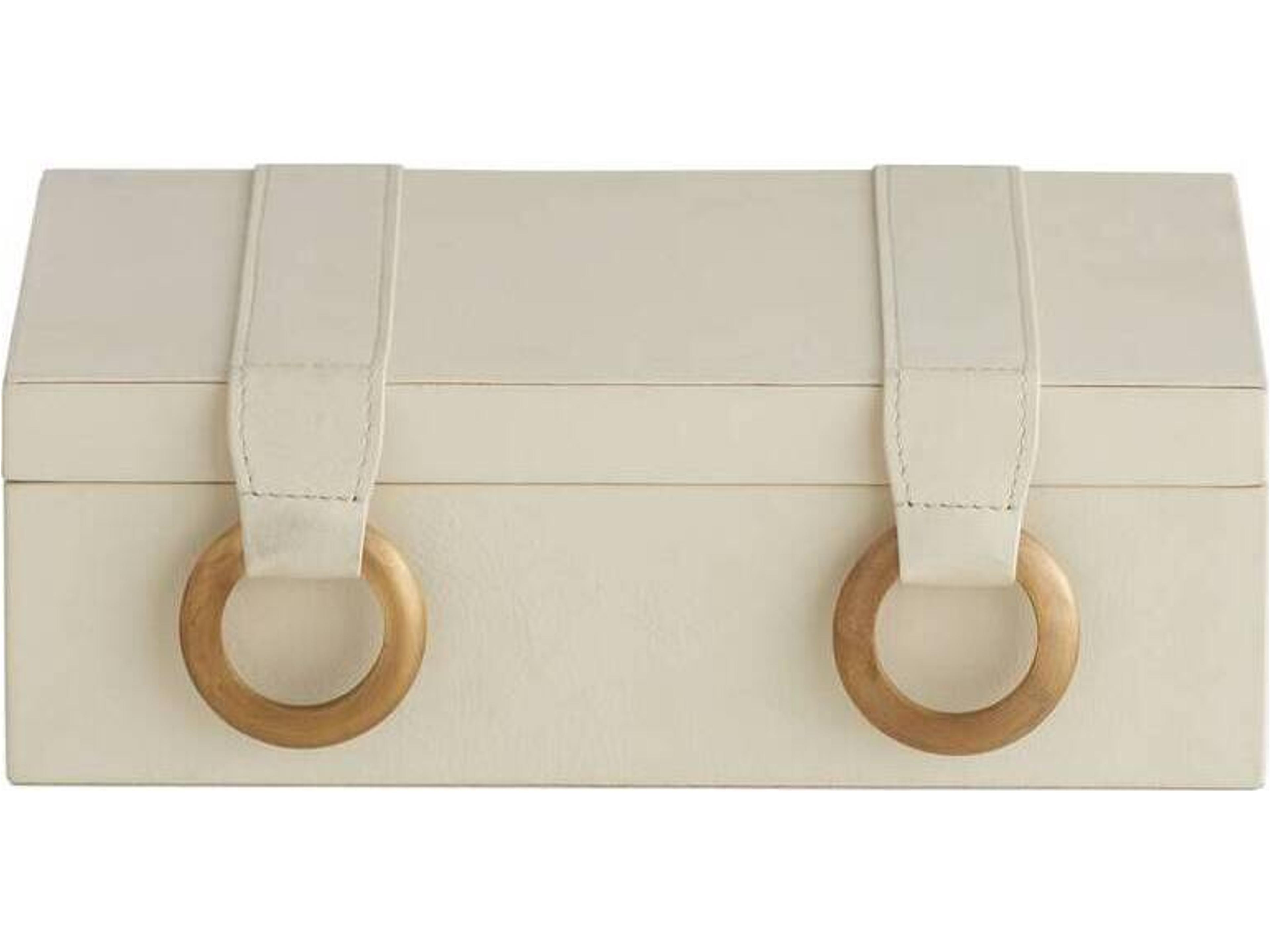 Arteriors Home Ivory Antique Brass Decorative Accent