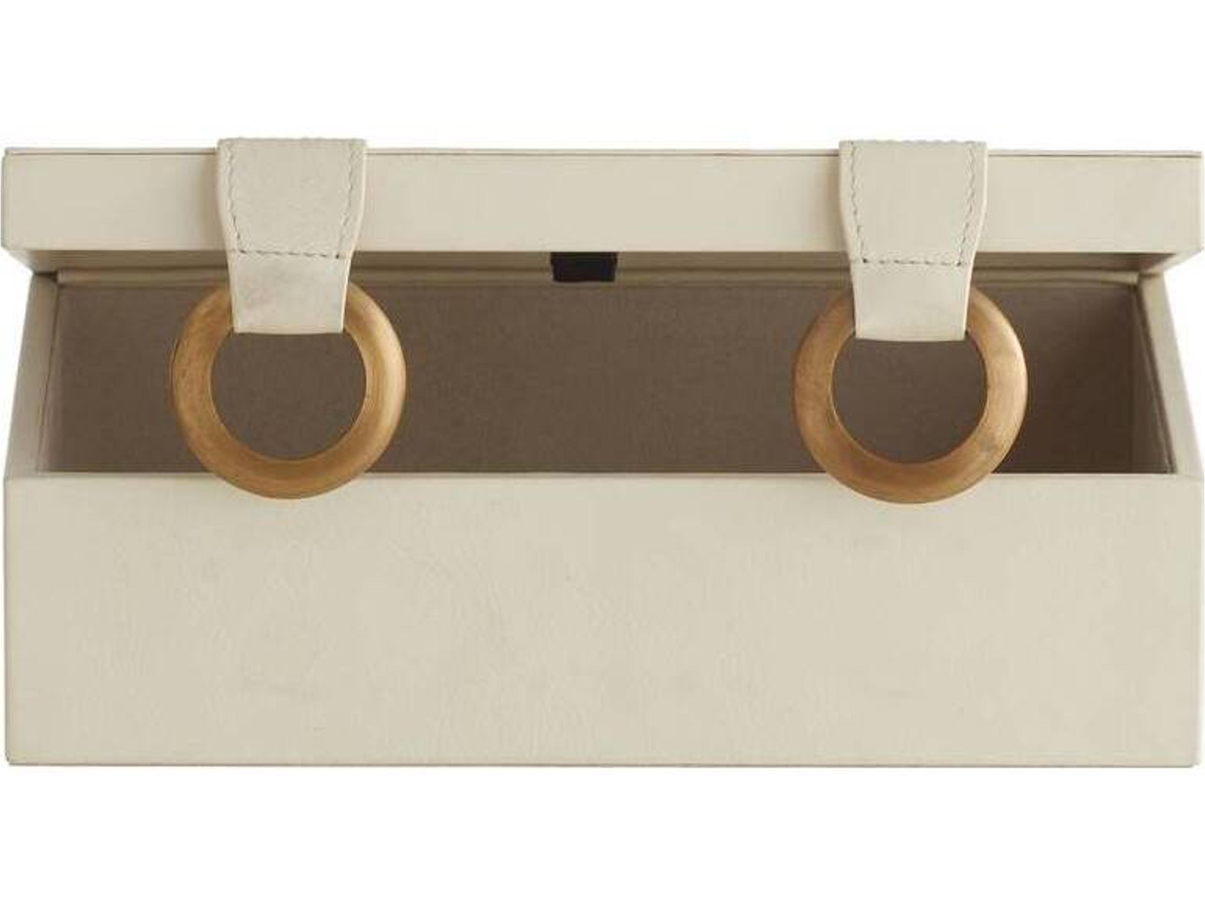 Arteriors Home Ivory Antique Brass Decorative Accent