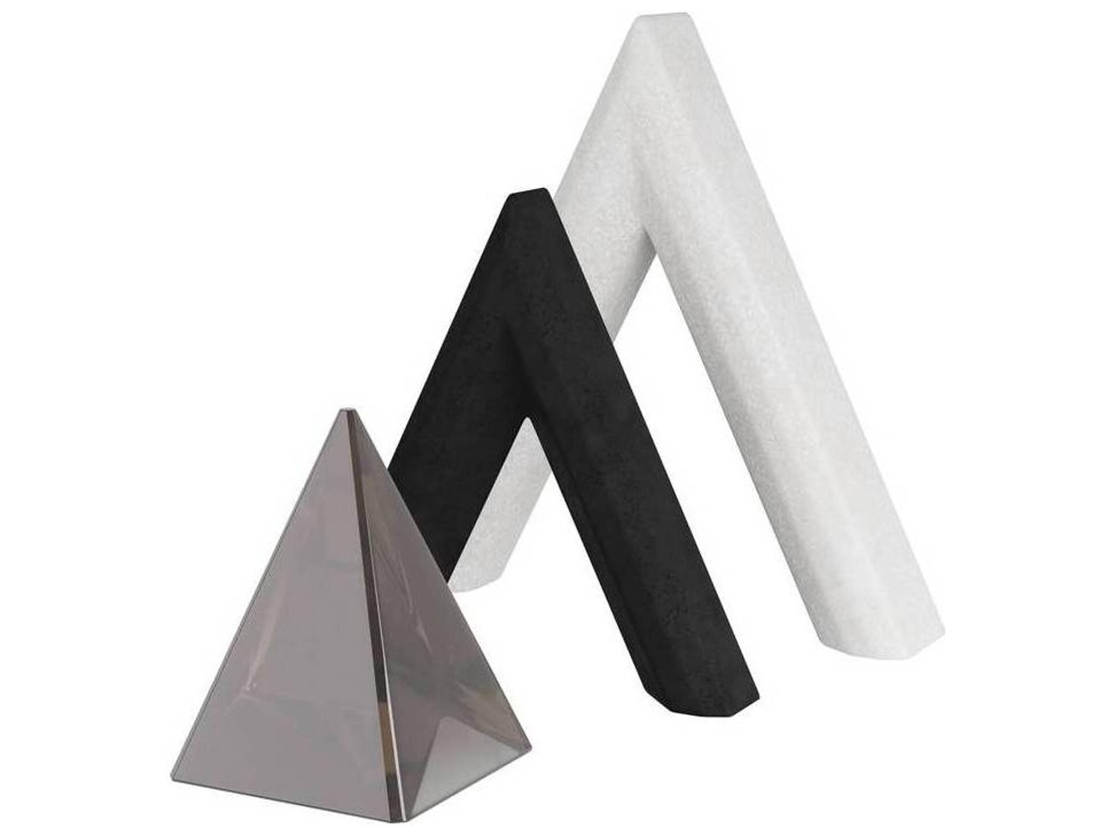 Arteriors Home Ivory Black Sculpture