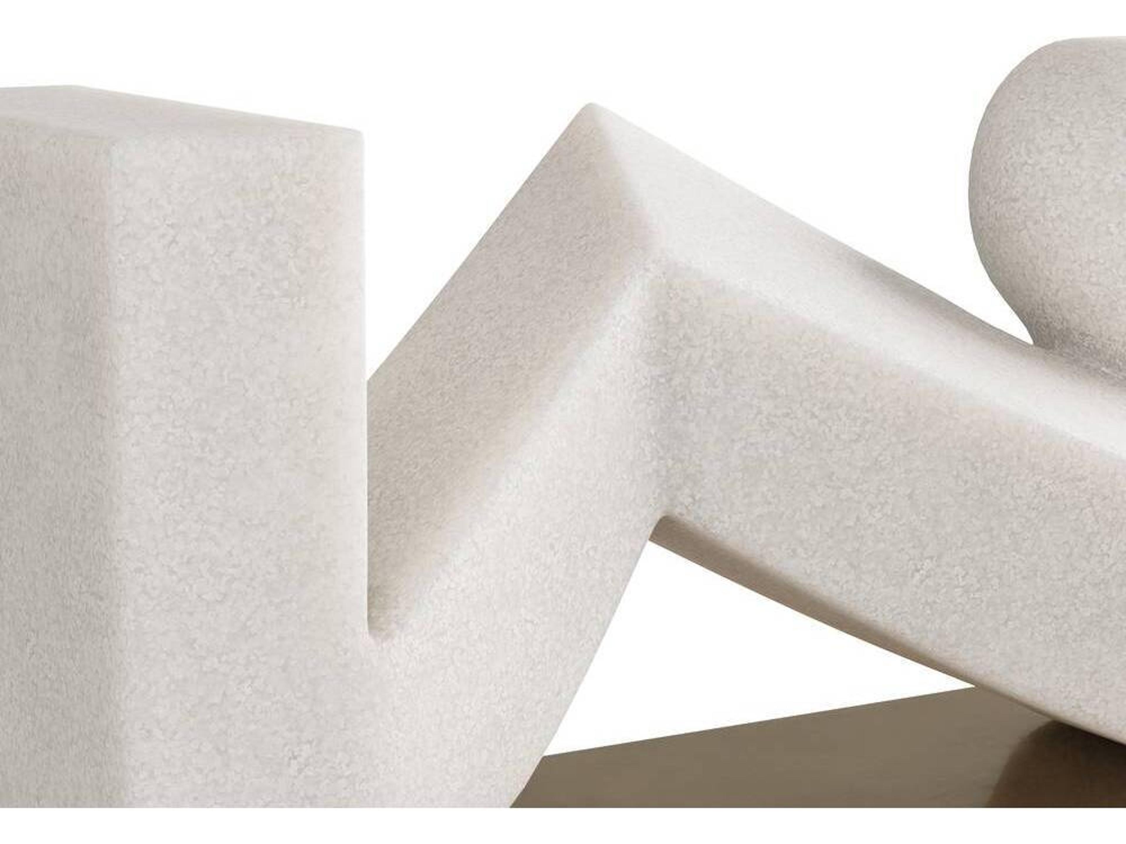 Arteriors Home Ivory Antique Brass Sculpture