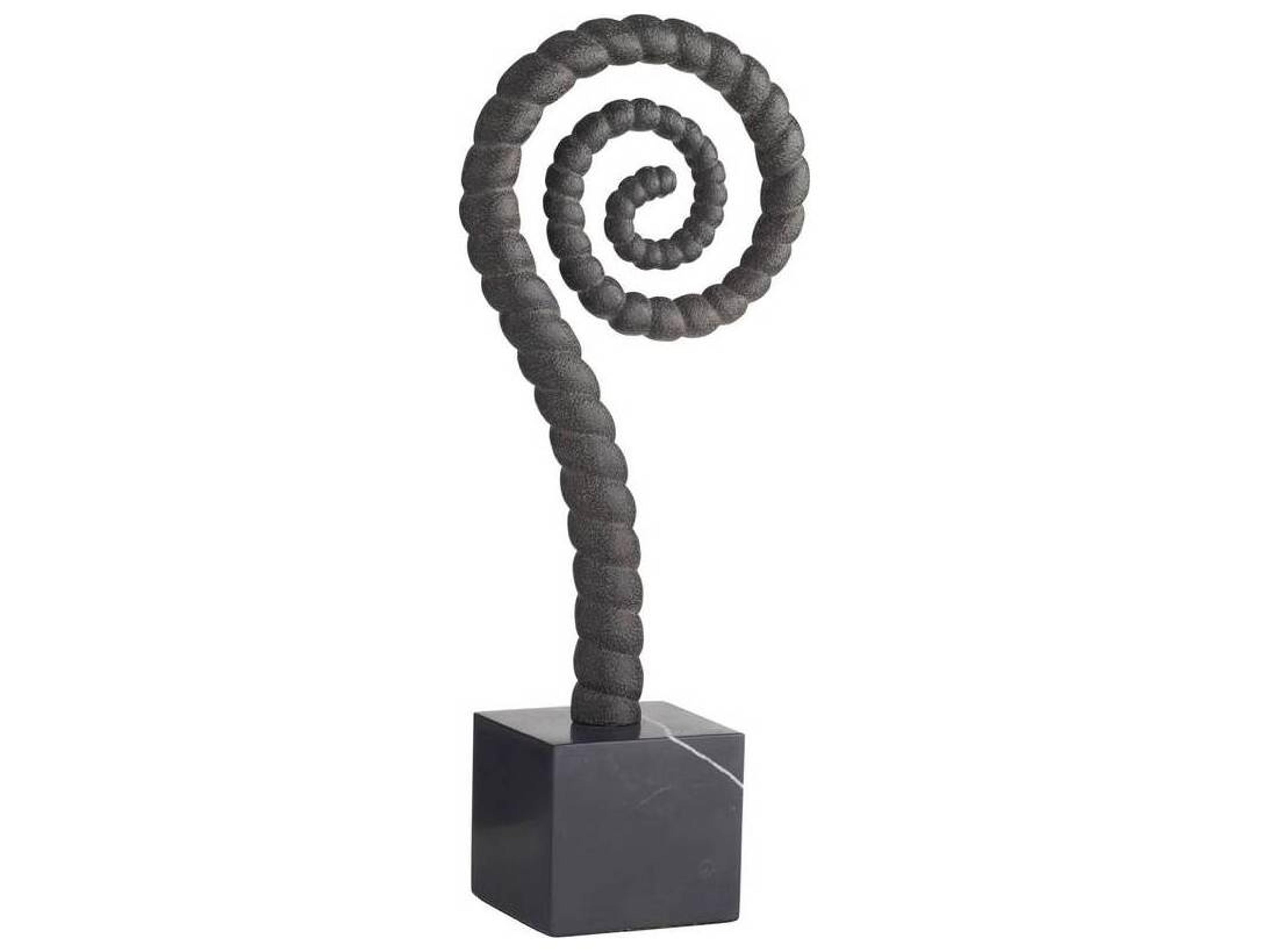 Arteriors Home Black Coal Sculpture