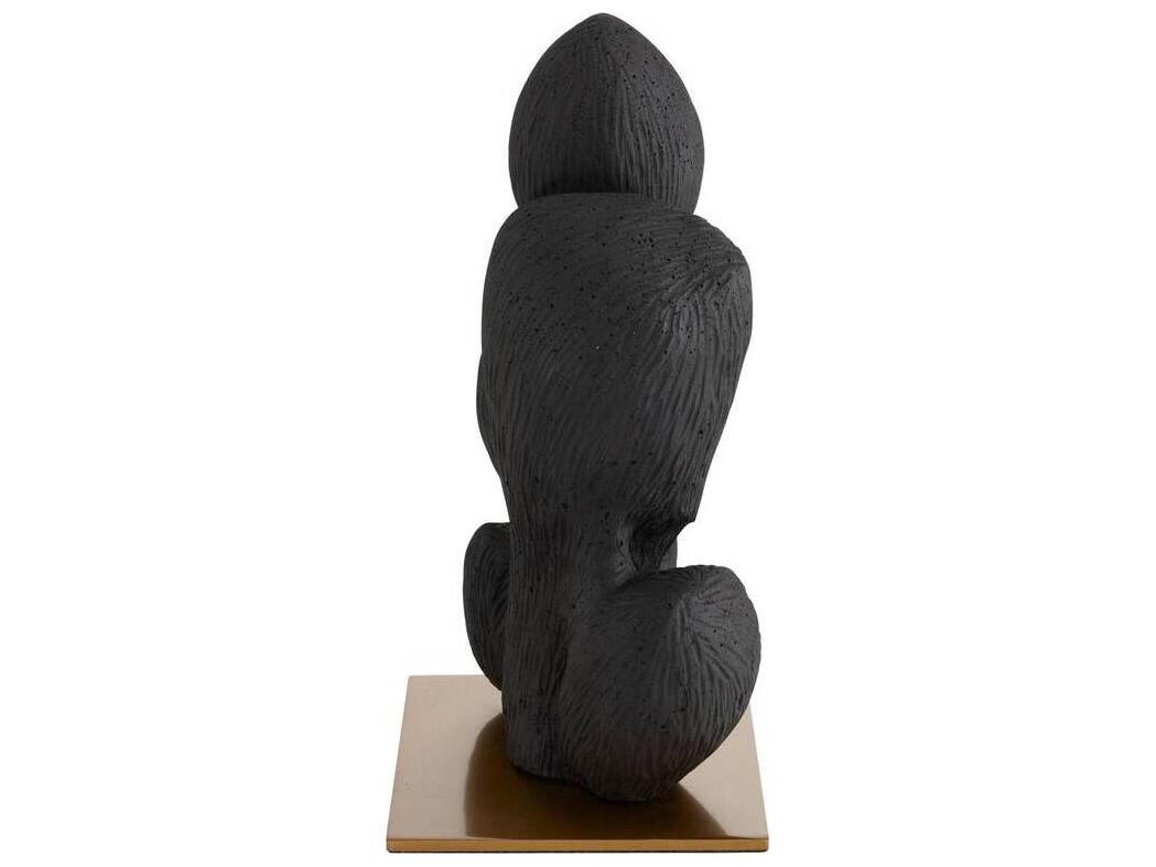 Arteriors Home Charcoal Antique Brass Sculpture