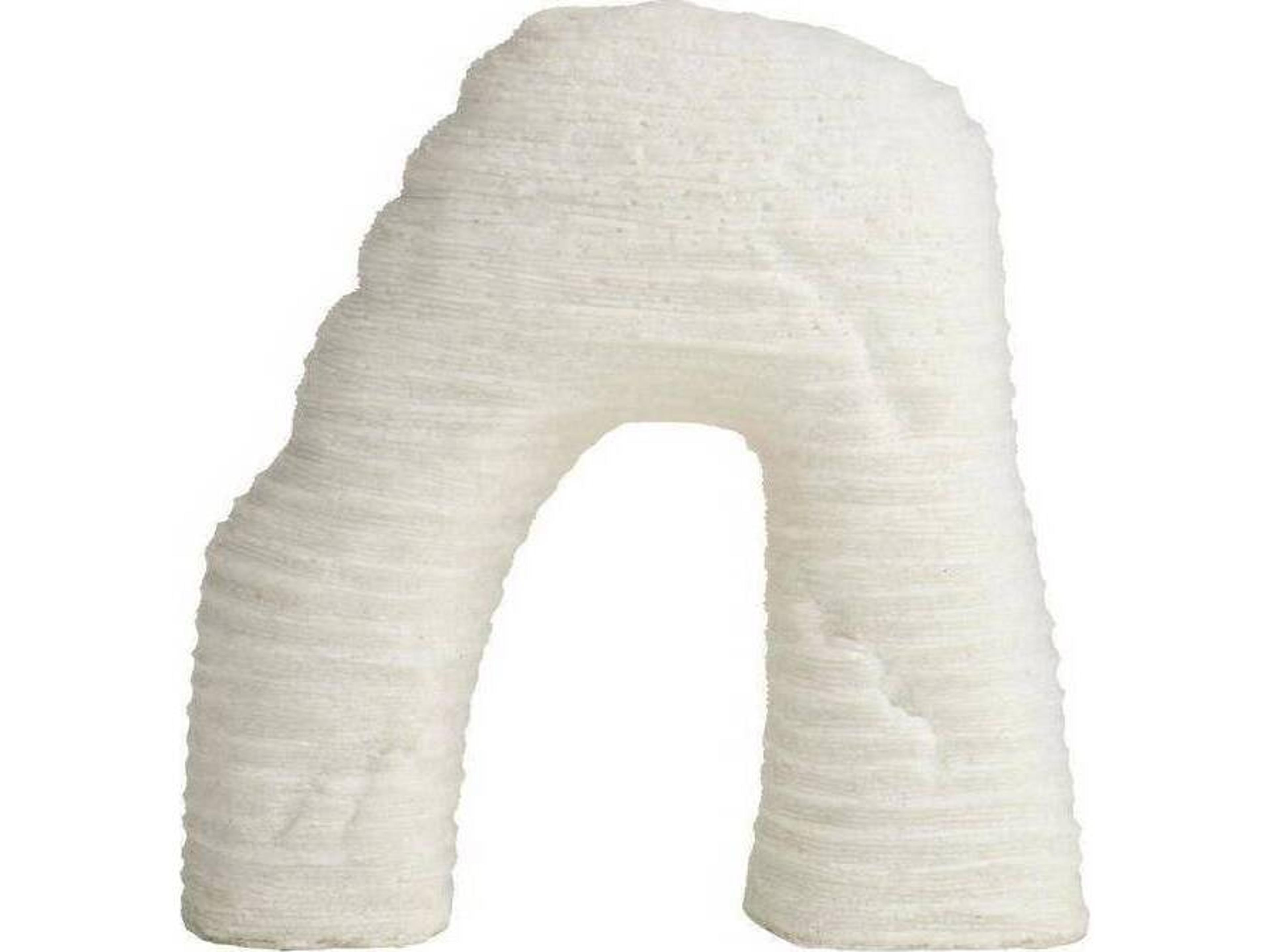 Arteriors Home Isla Ivory White Sculptures Set of 3