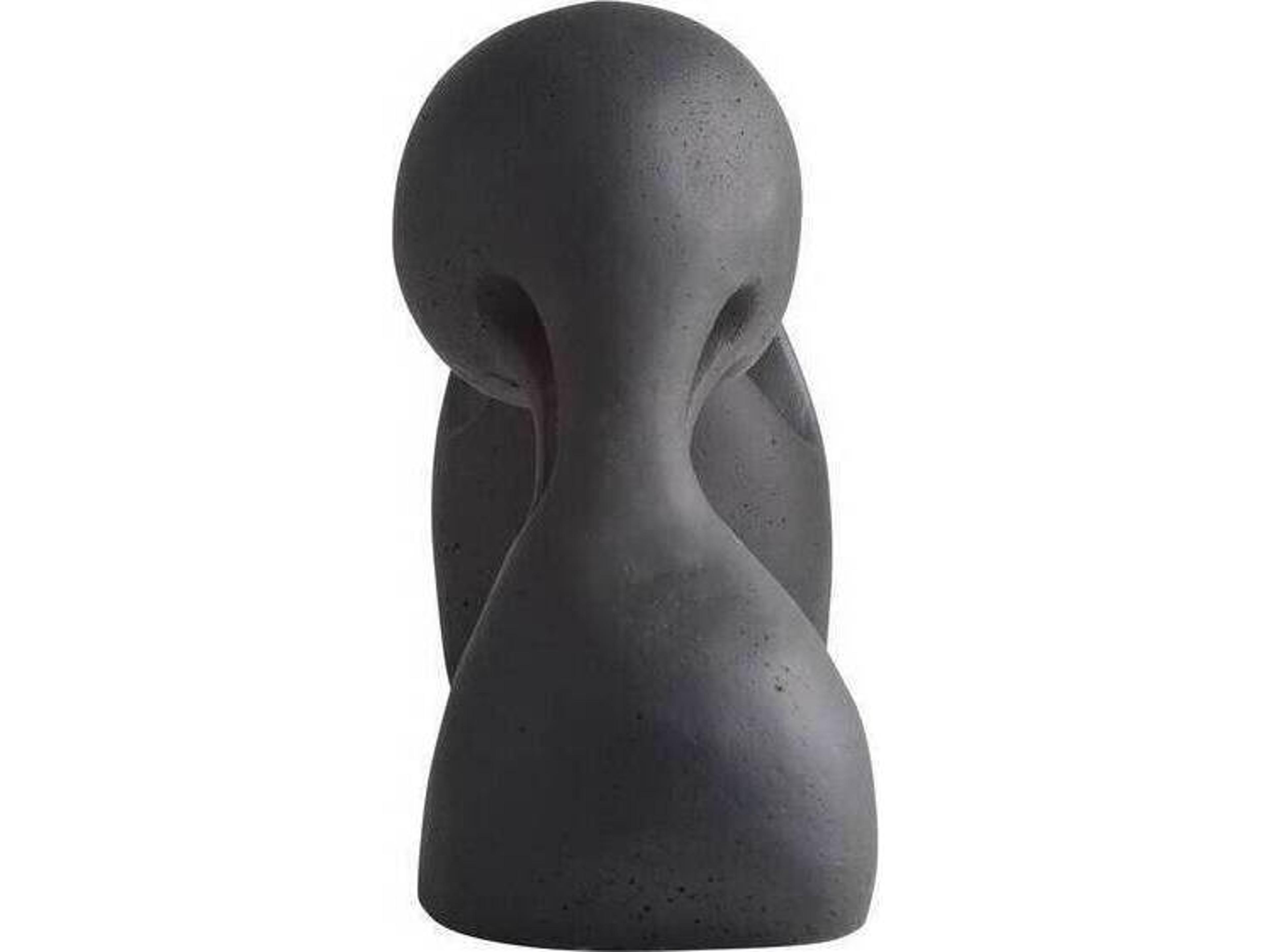 Arteriors Home Jabari Charcoal Black Sculpture