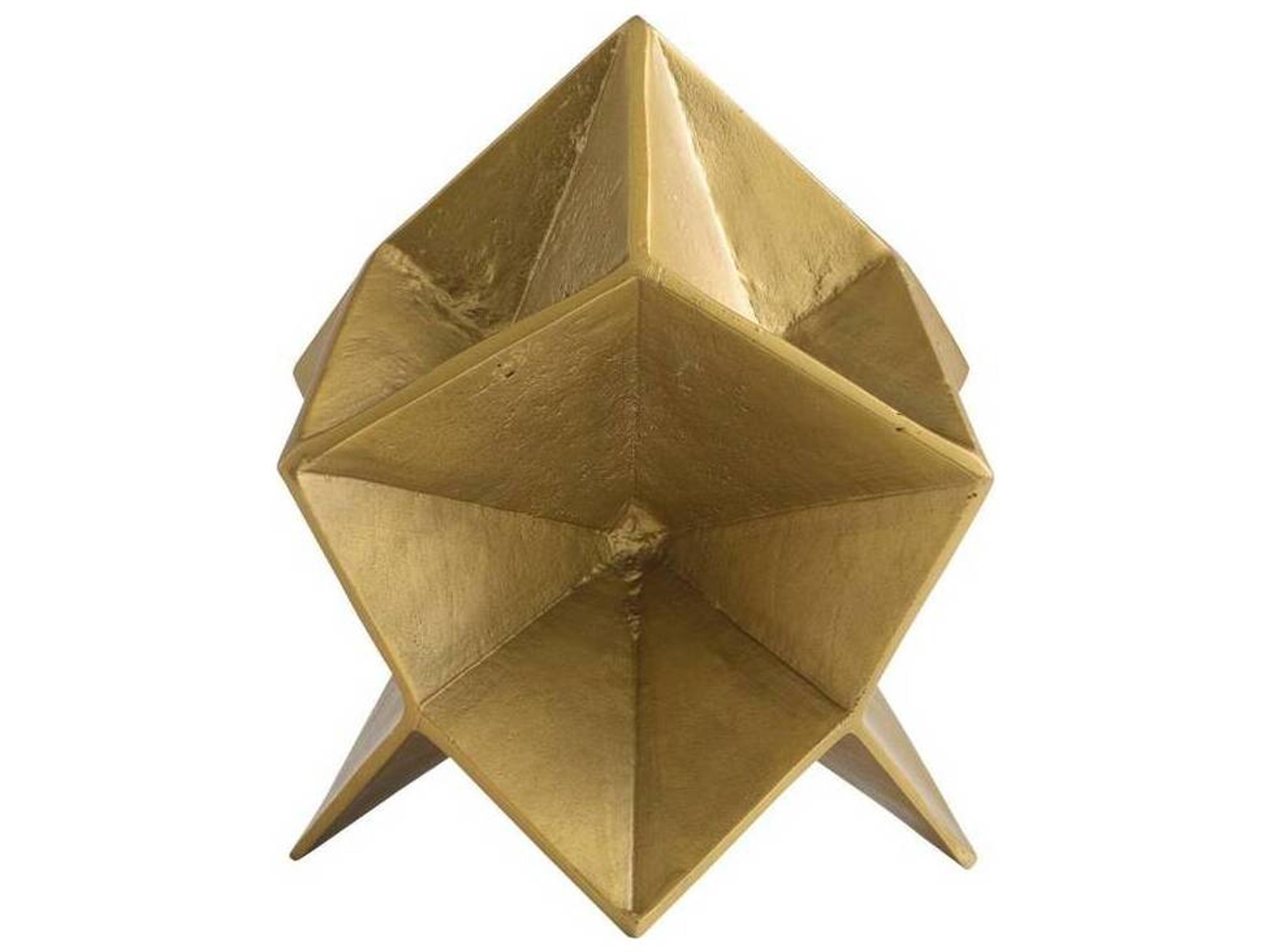 Arteriors Home Kendrick Antique Brass Gold Sculpture