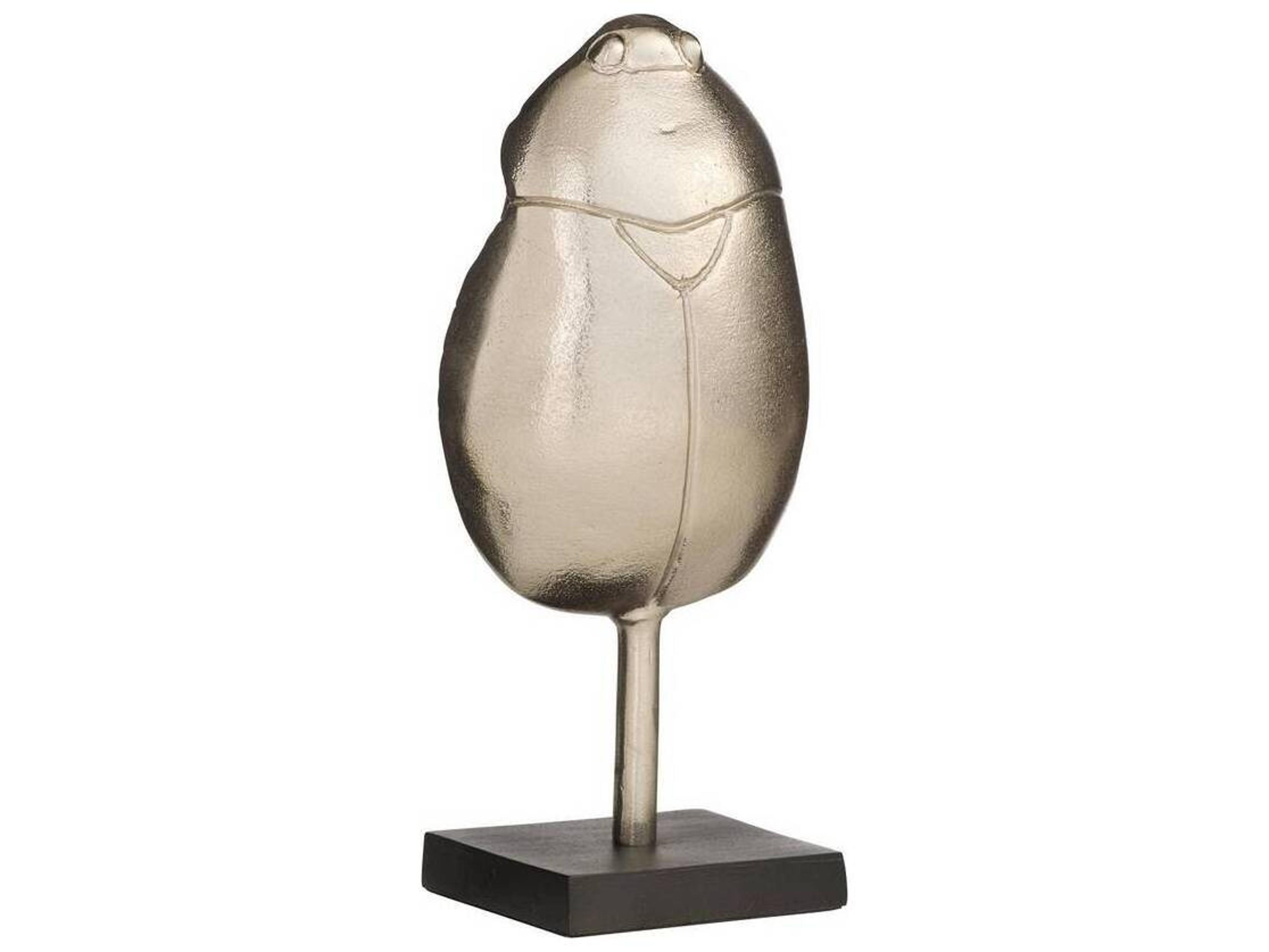 Arteriors Home Gita Vintage Silver Natural Iron Gray Sculpture