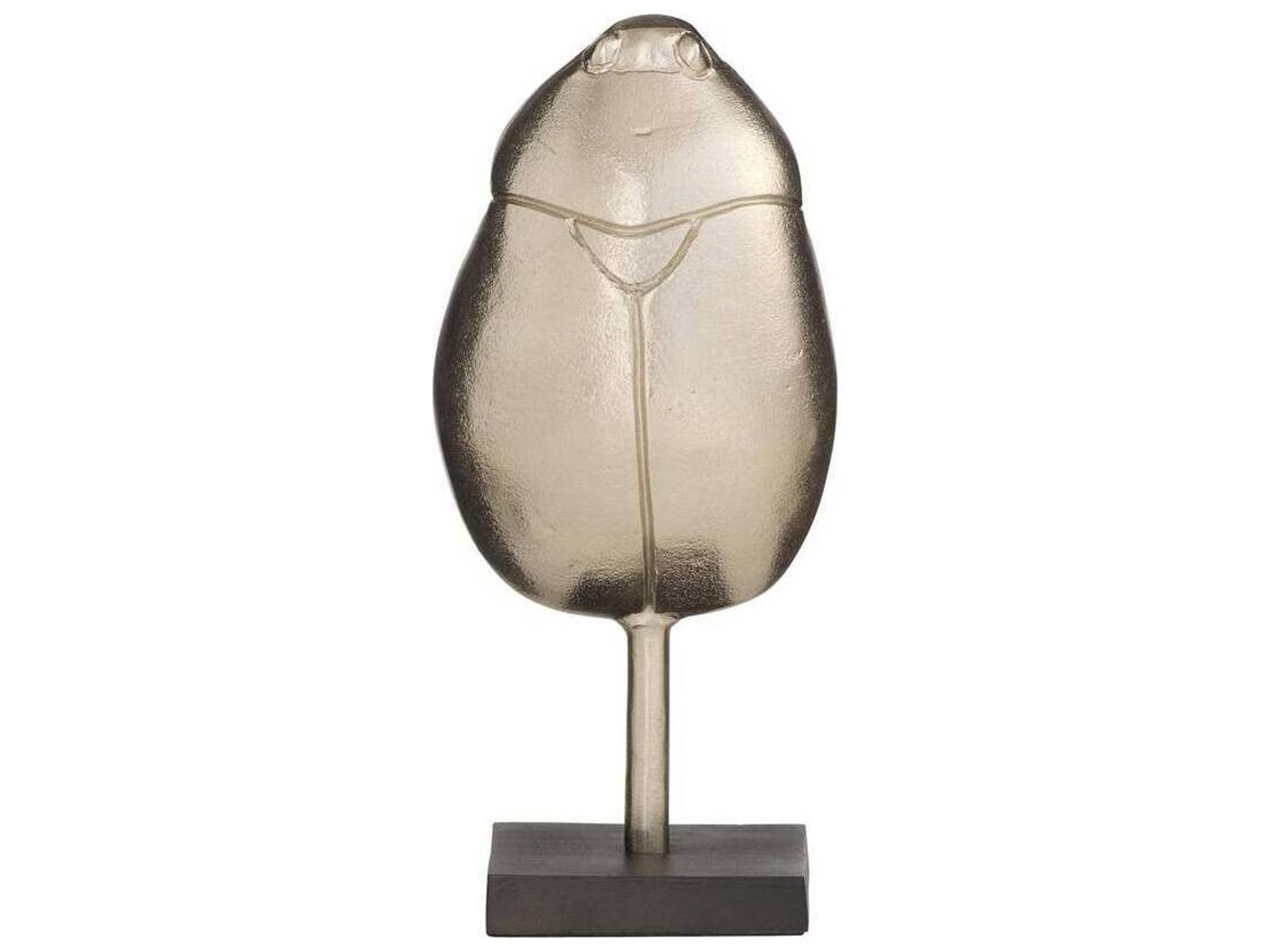 Arteriors Home Gita Vintage Silver Natural Iron Gray Sculpture