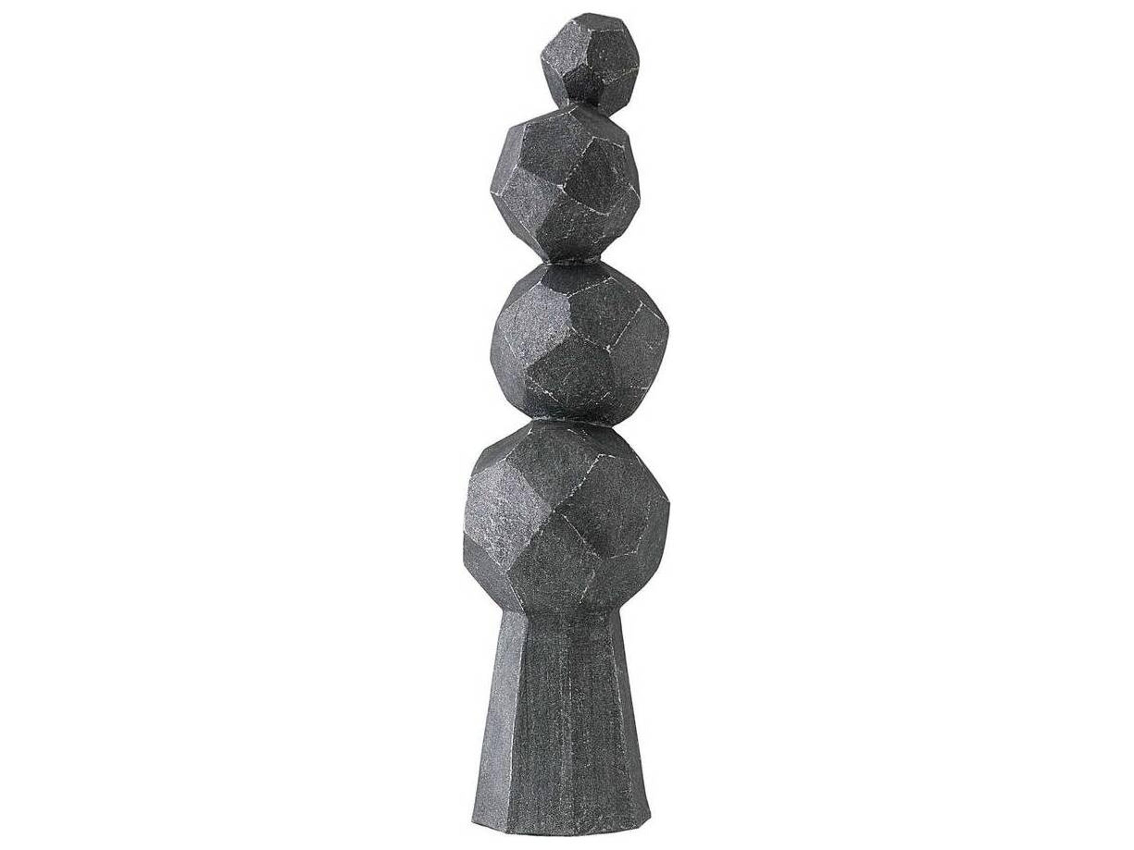 Arteriors Home Charcoal Sculpture