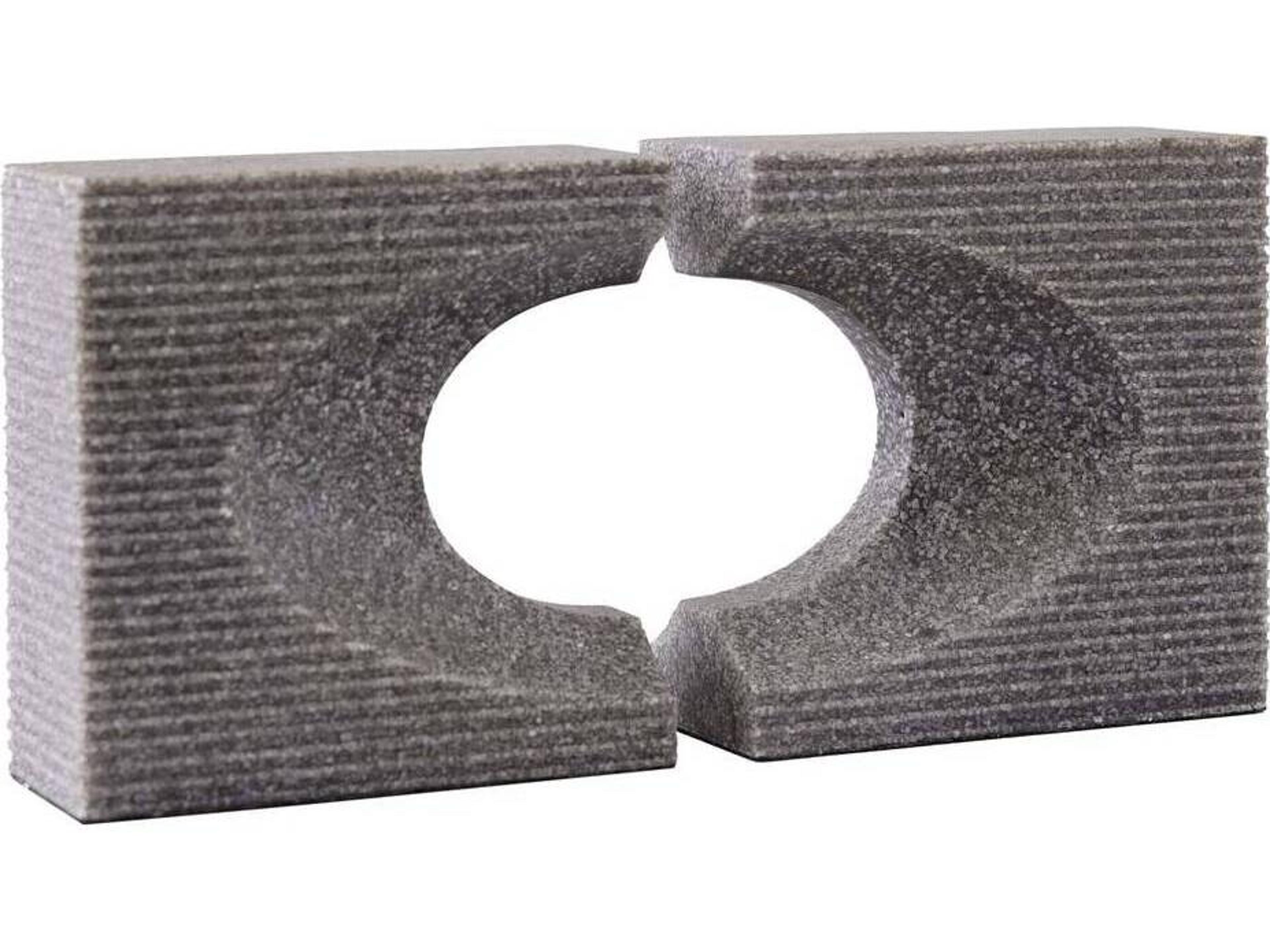 Arteriors Home Graphite Bookend