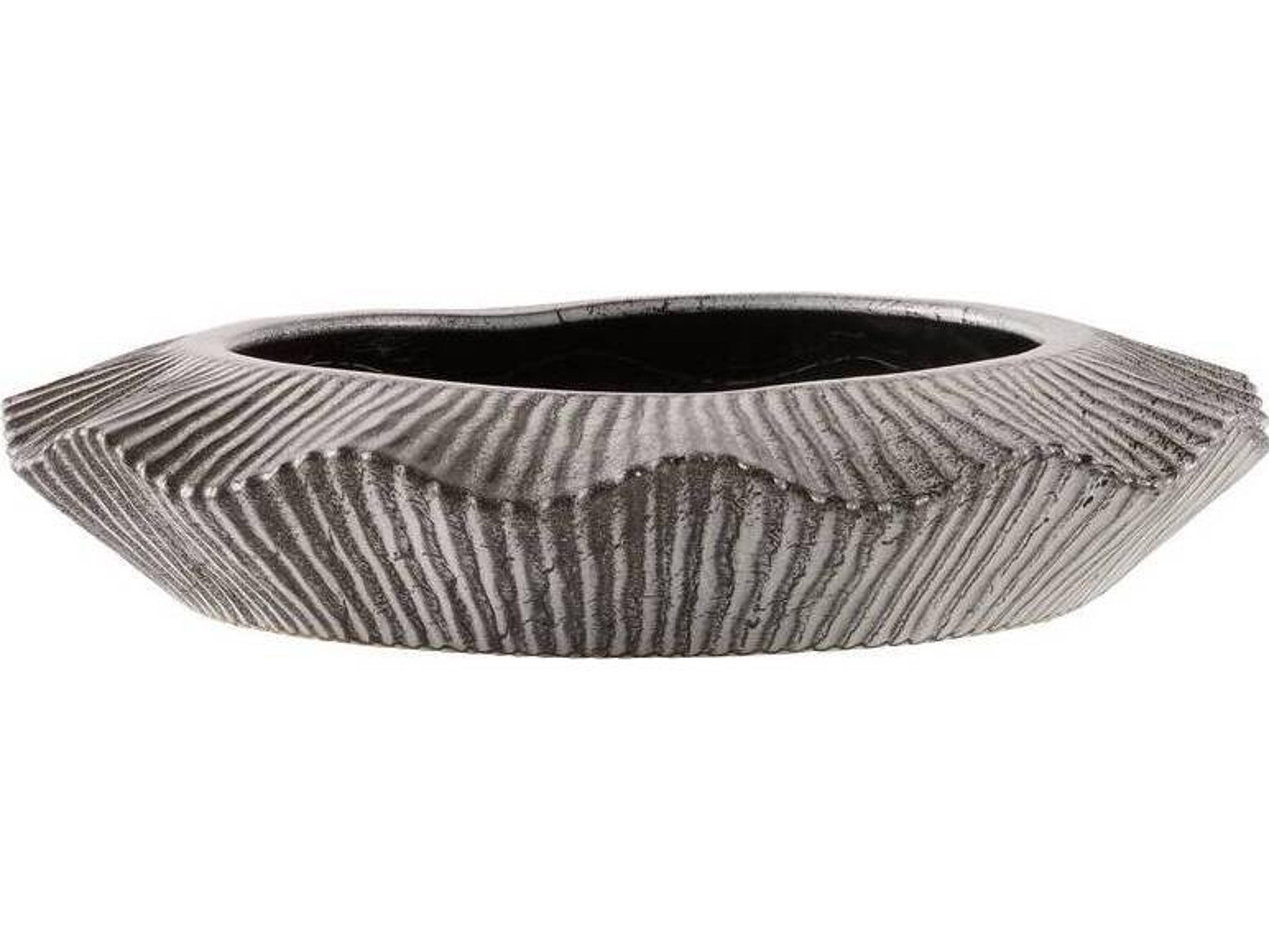 Arteriors Home Platinum Crackle Clear Decorative Accent