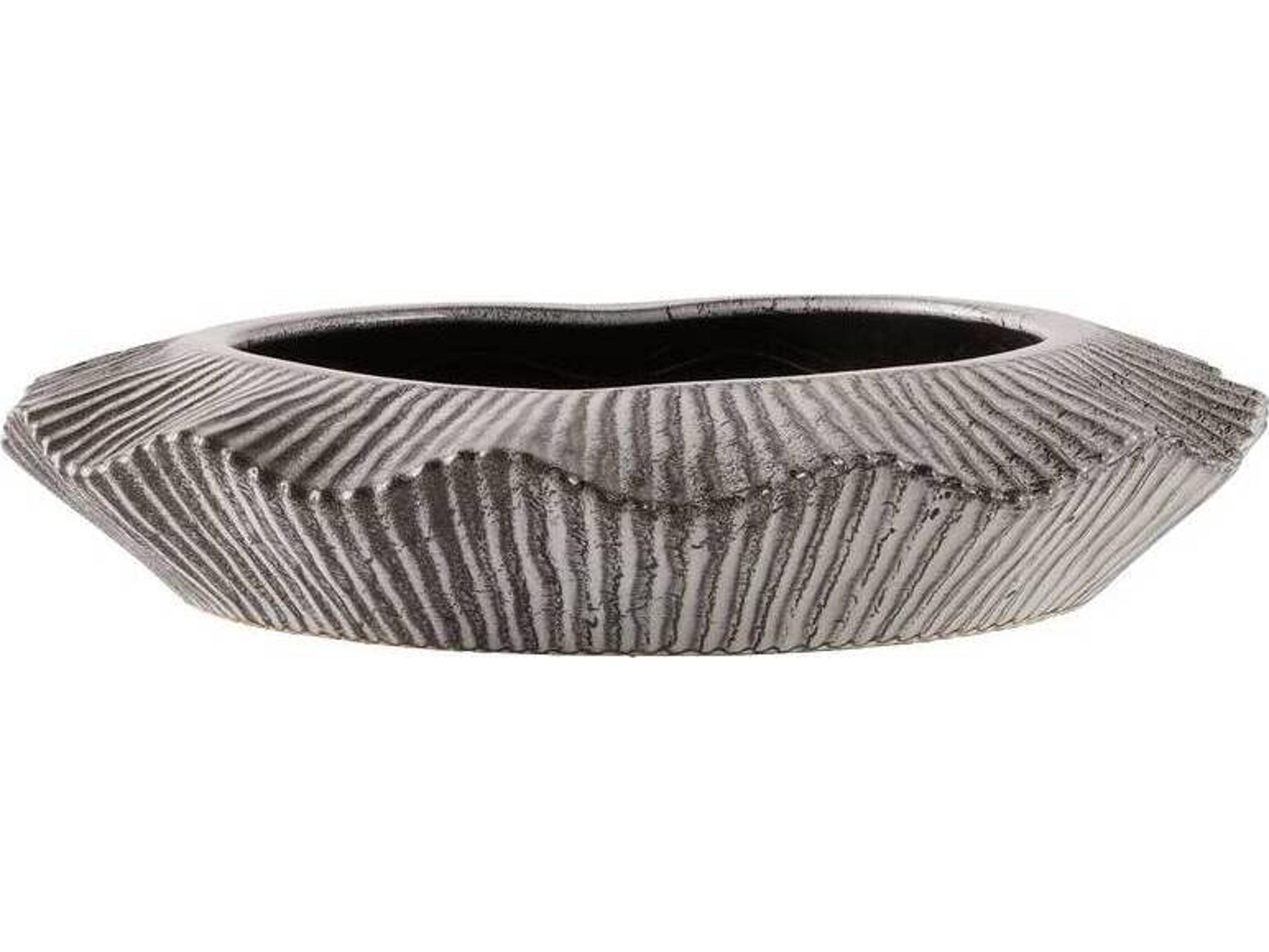 Arteriors Home Platinum Crackle Clear Decorative Accent