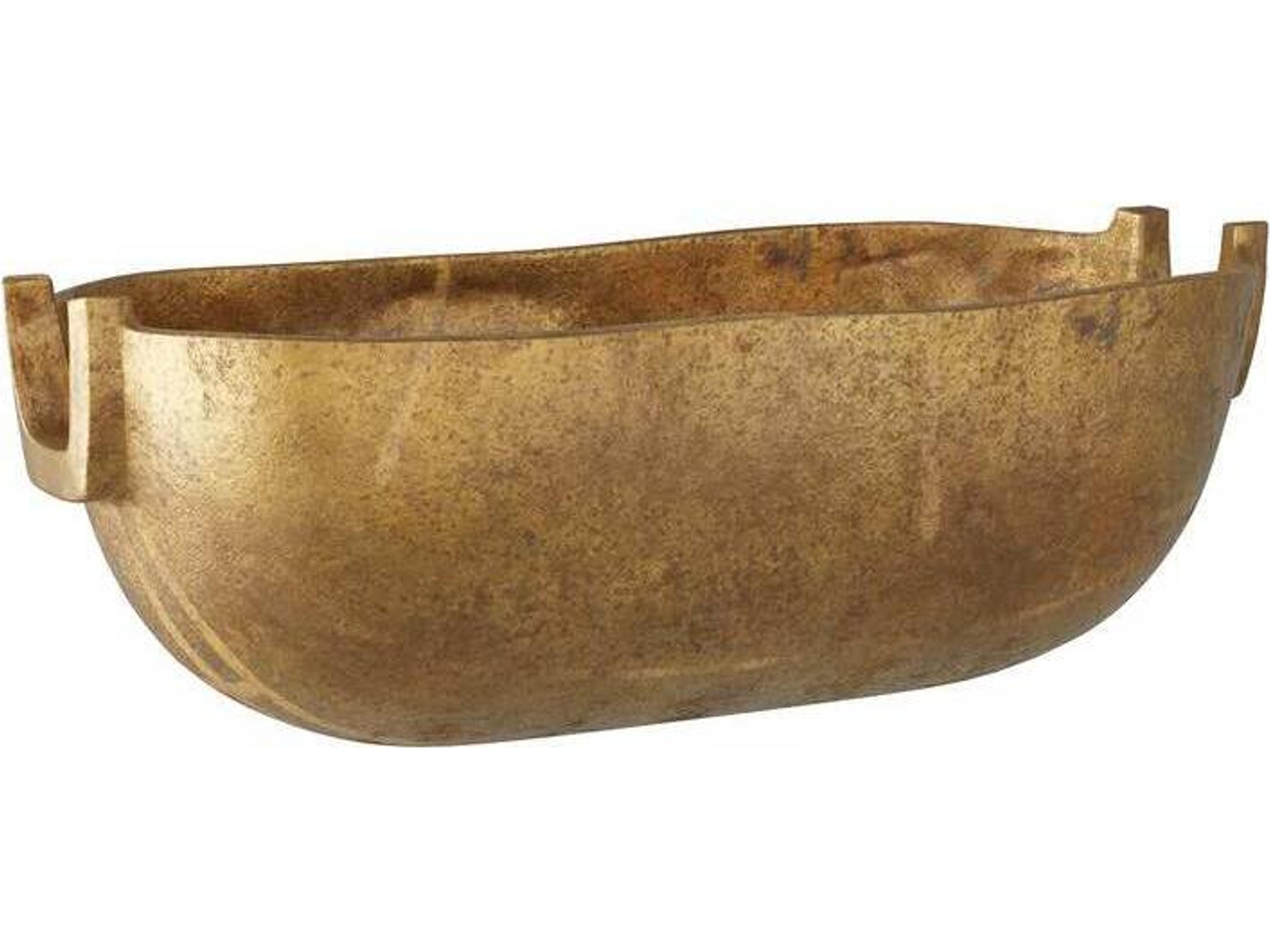 Atticus Centerpiece Antique Brass